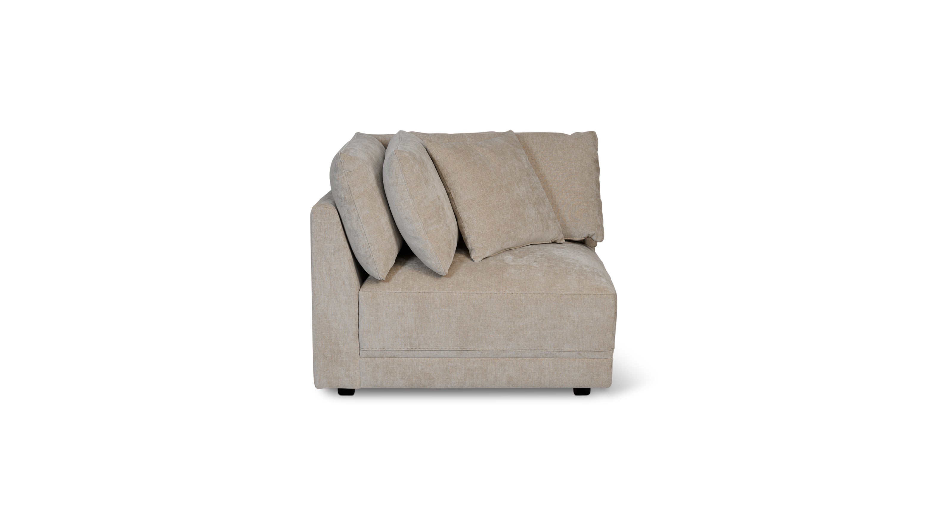 Soft Spot Corner Chair, Cashew - Image 8