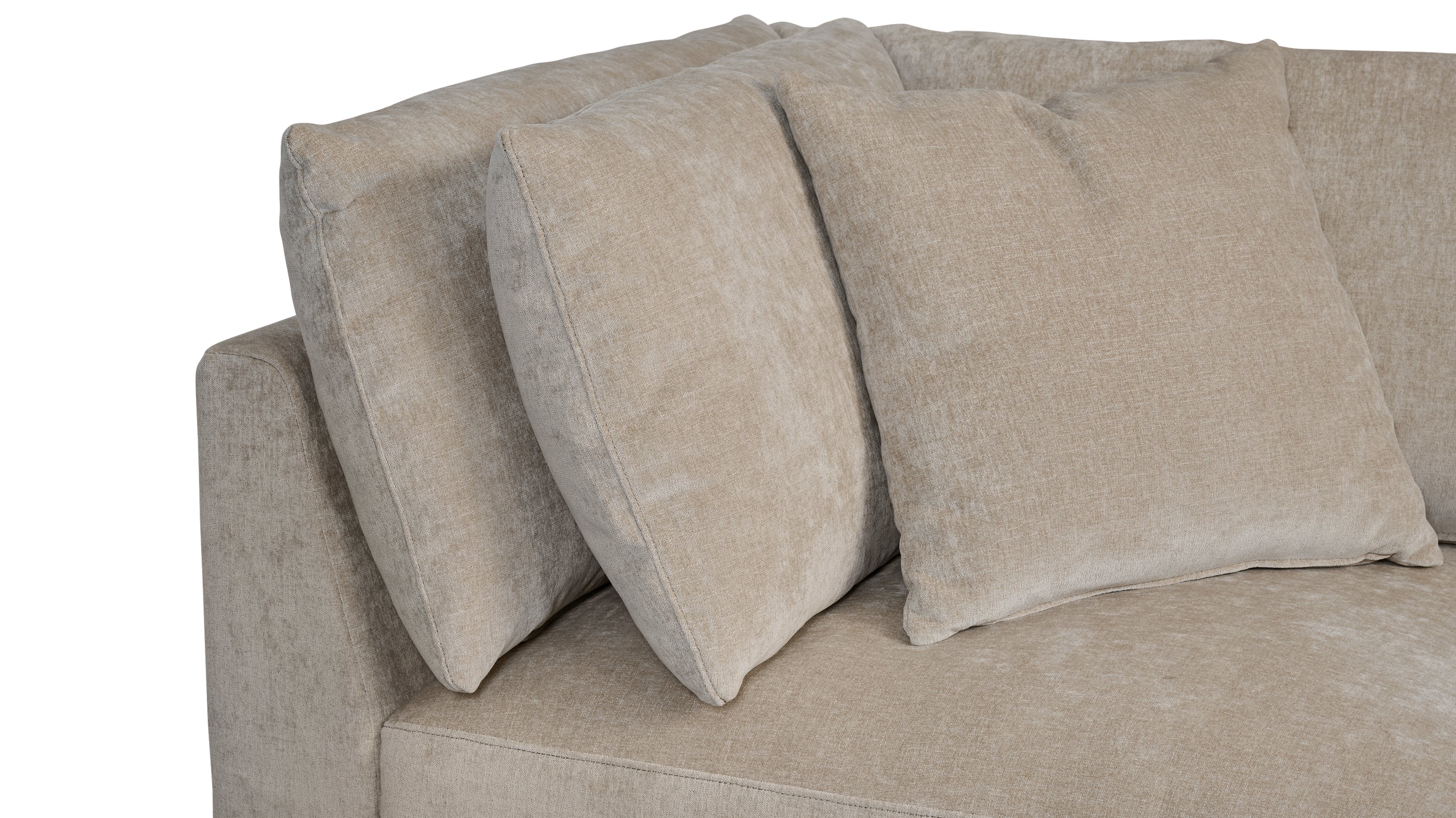 Soft Spot Corner Chair, Cashew - Image 6