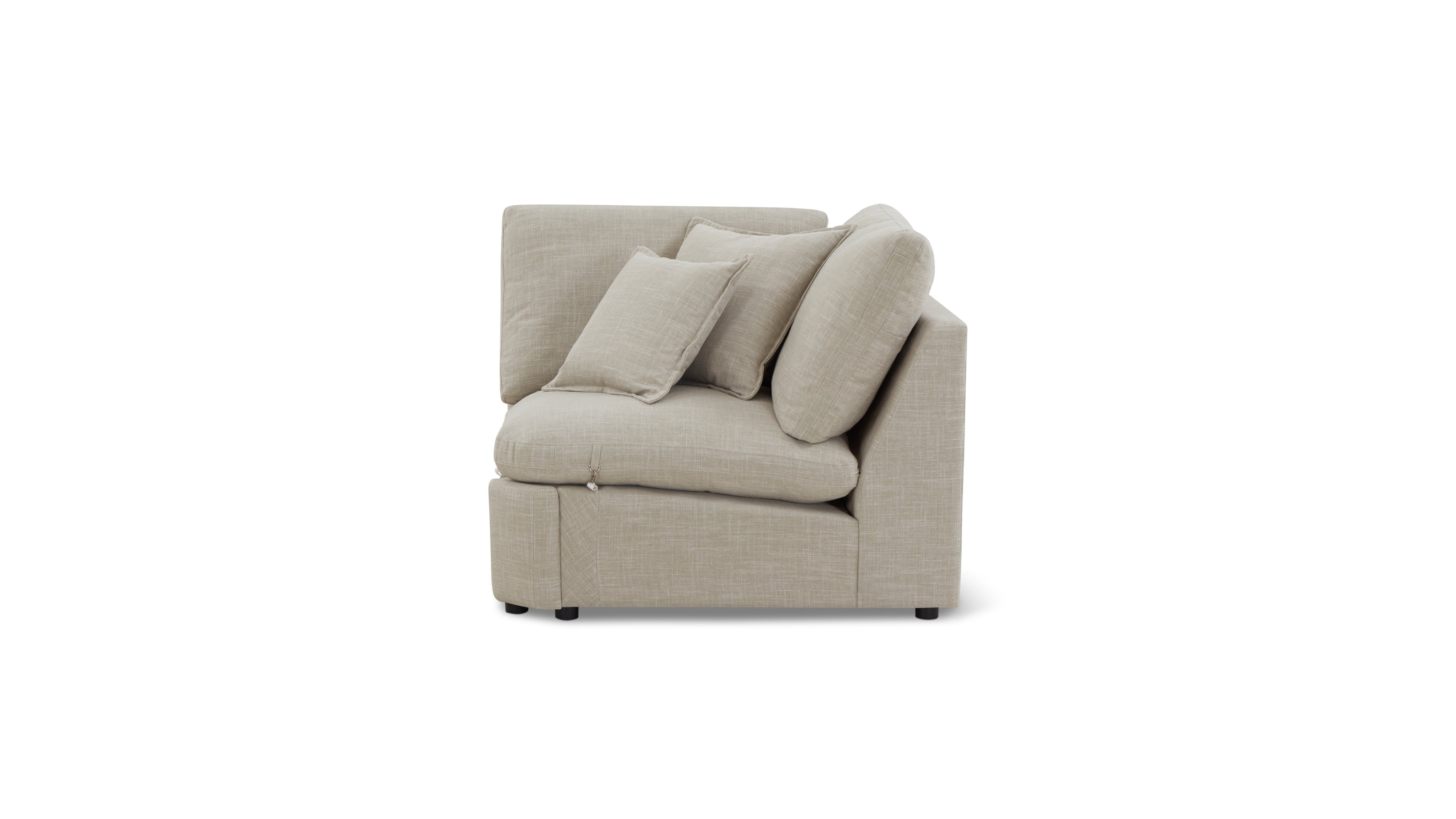 Lift Off Corner Chair, Light Pebble - Image 1