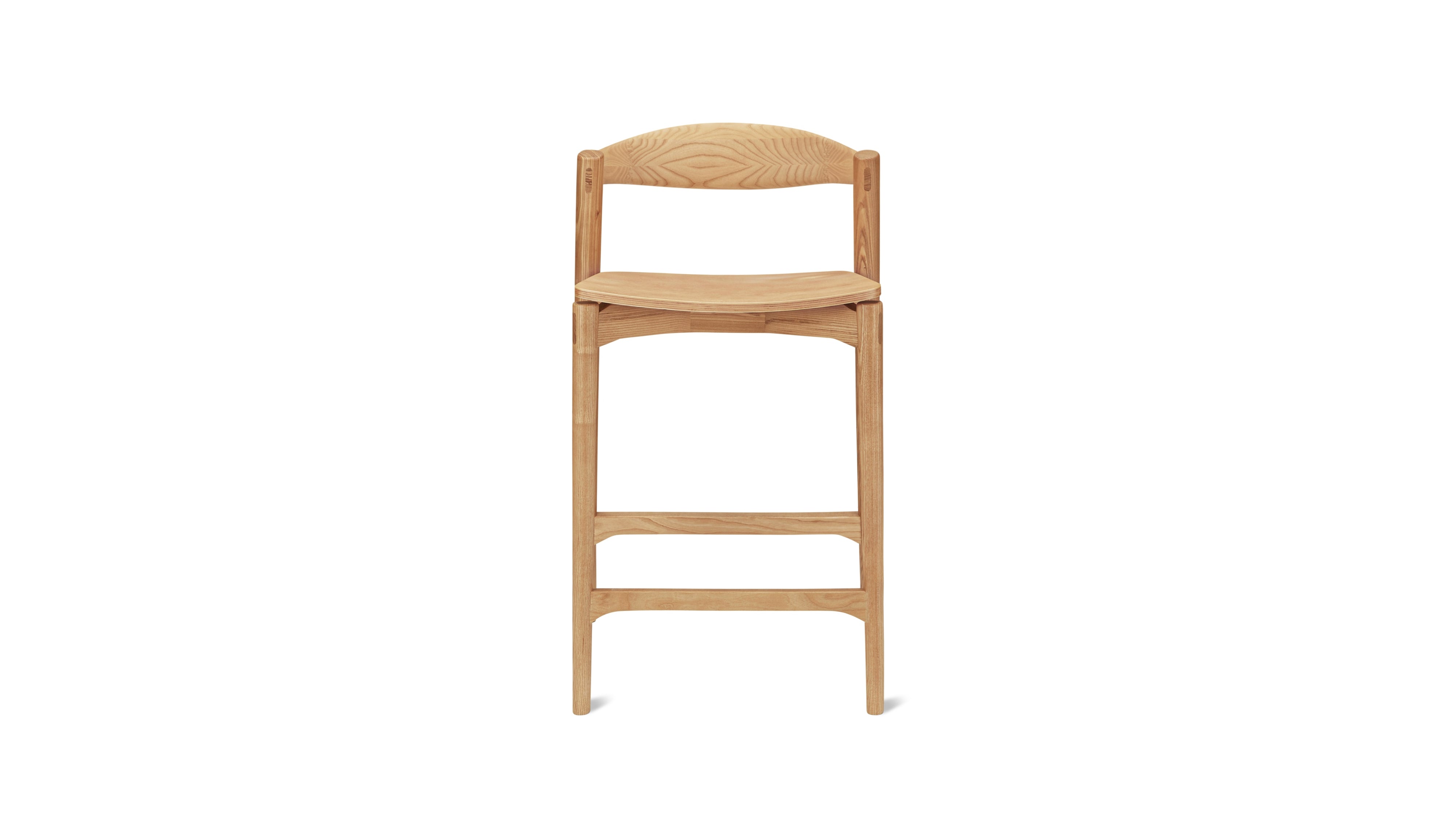 Haven Counter Stool, Stained Oak