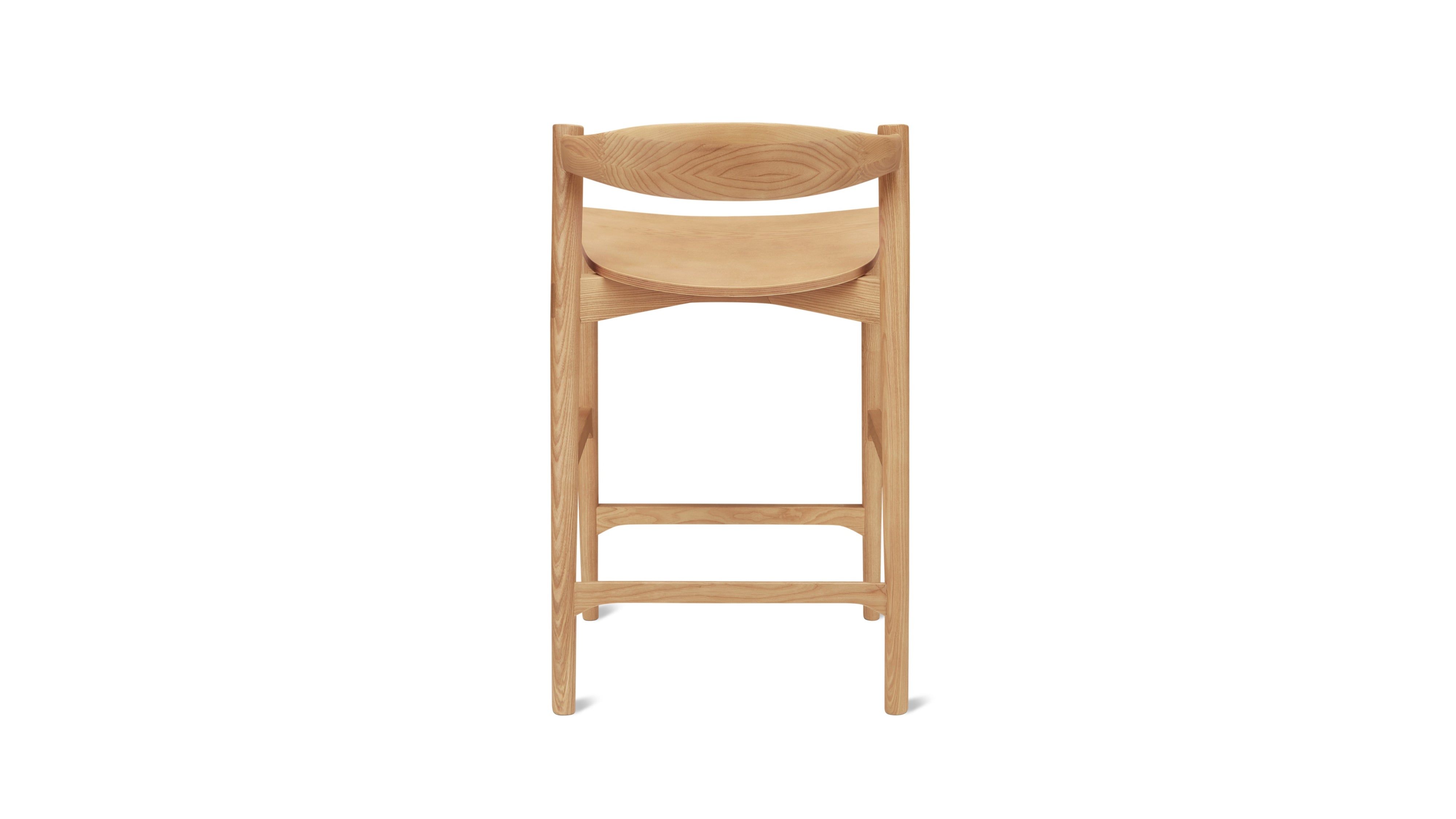Haven Counter Stool, Stained Oak