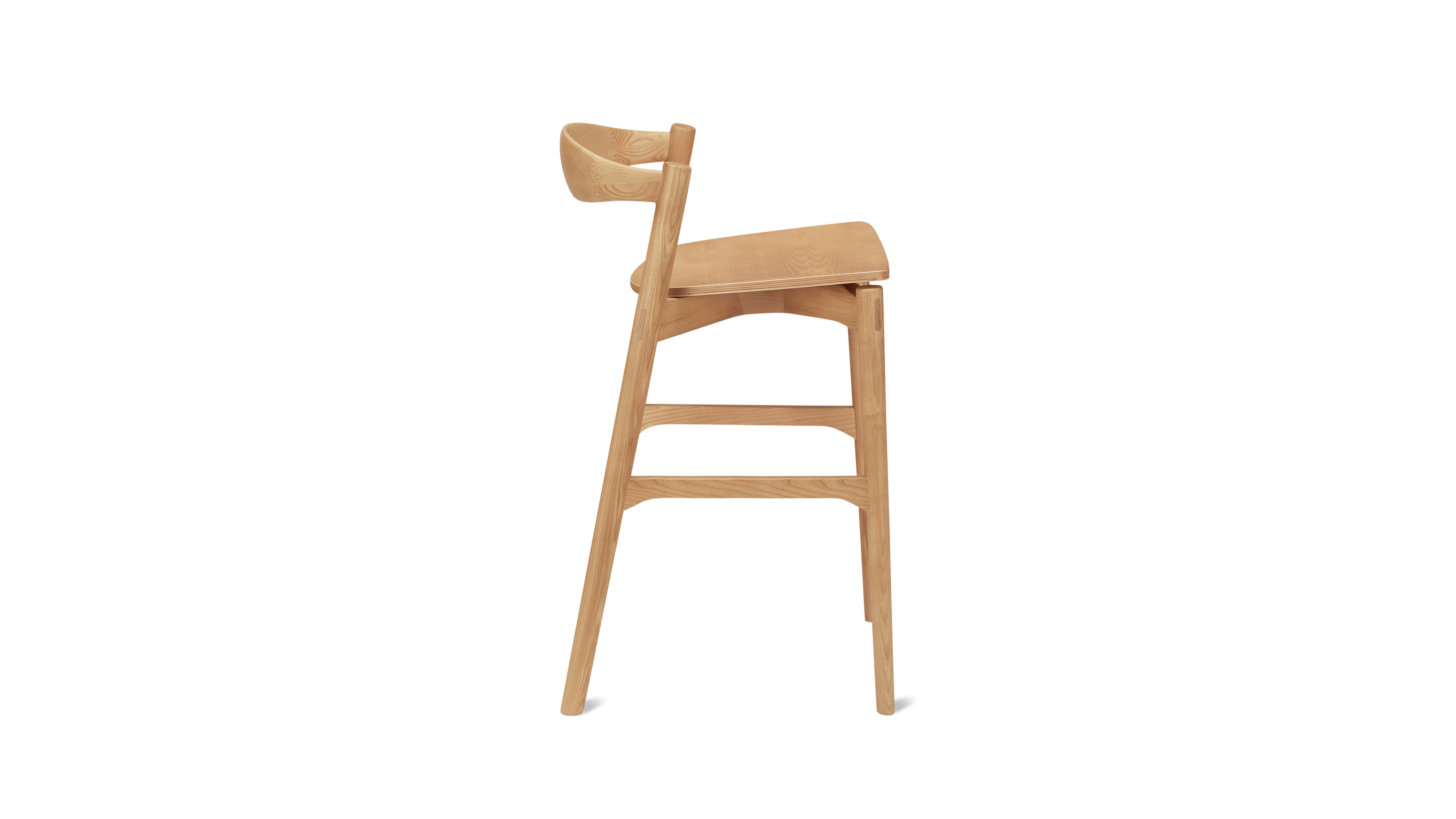 Haven Counter Stool, Stained Oak