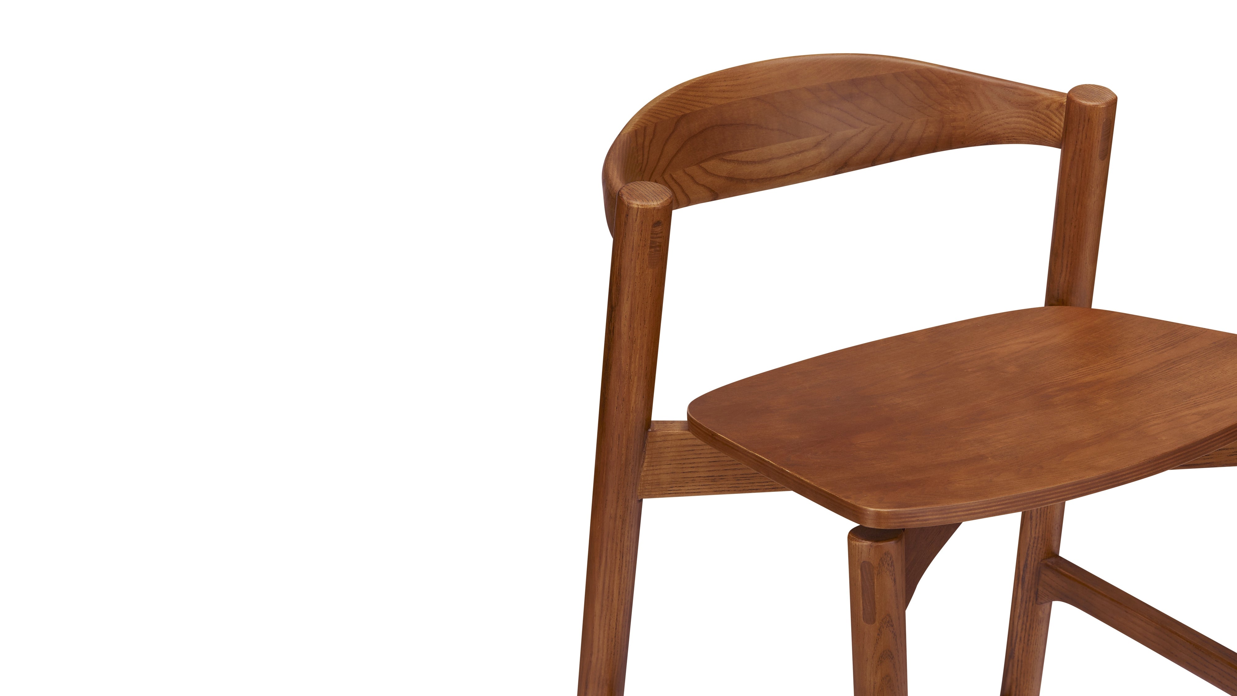 Haven Counter Stool, Stained Walnut