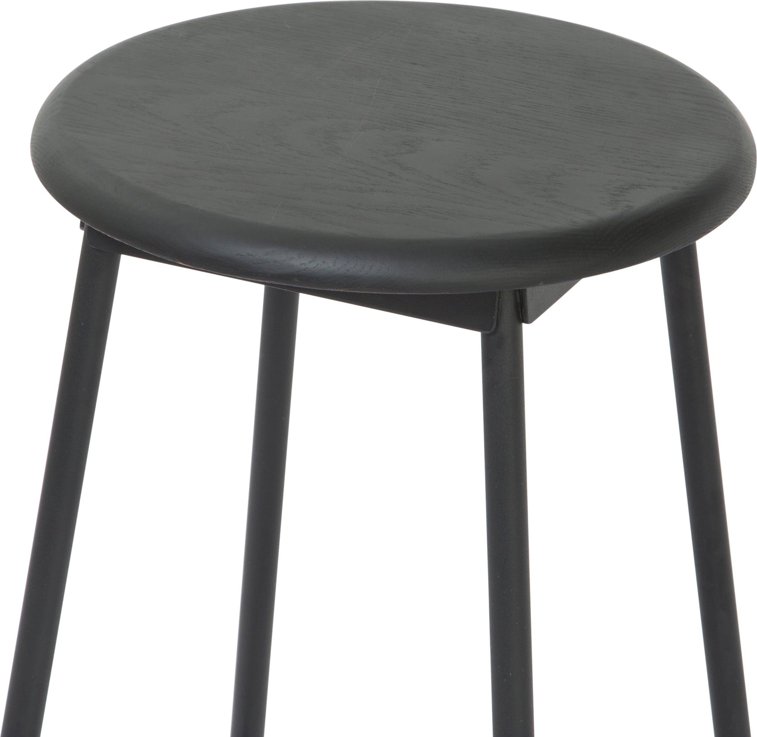 Take The Edge Off Stool, Counter, Black Metal - Image 5