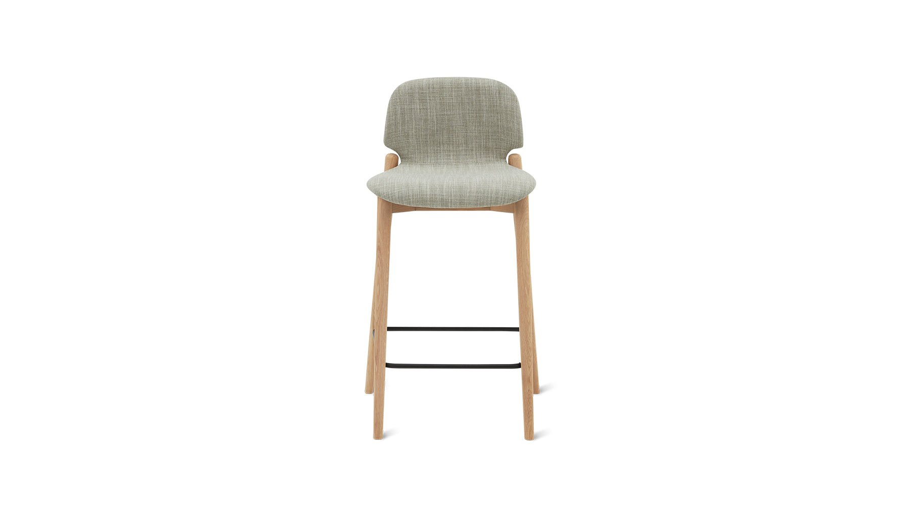 Dine In Stool, Counter, Oak/Taupe - Image 1