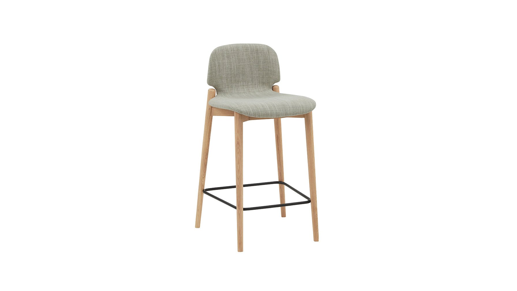 Dine In Stool, Counter, Oak/Taupe - Image 12