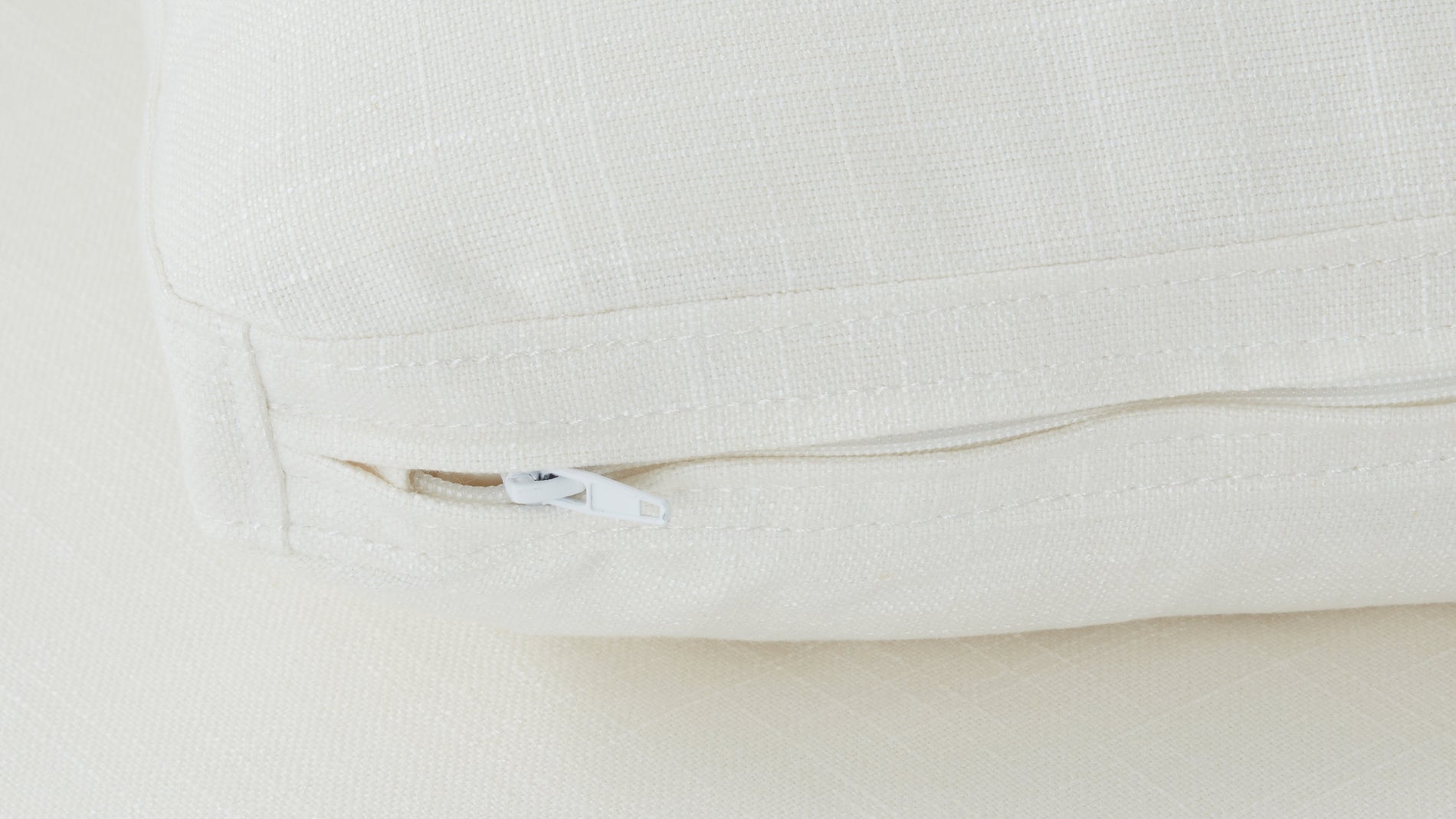 Slipcover - Movie Night™ Ottoman, Standard, Cream Linen_image