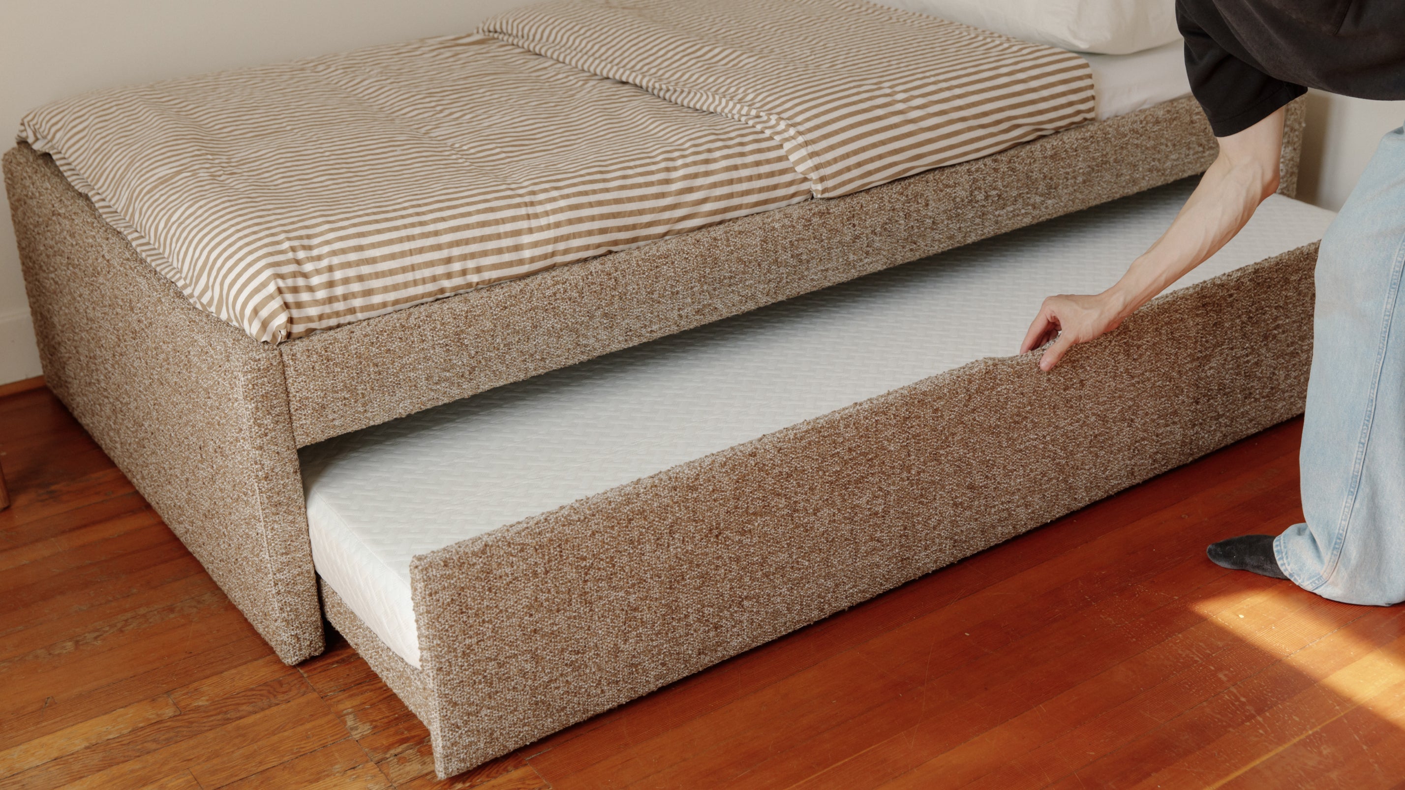 Nest Trundle Daybed, Twin, Teddy