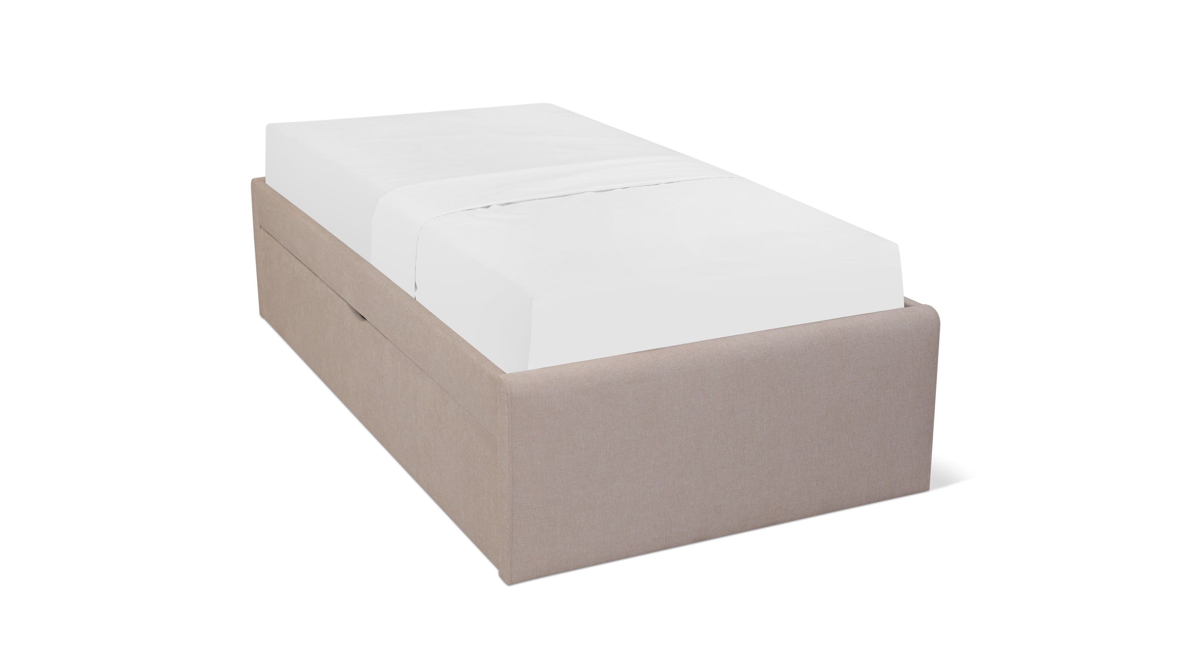 Nest Trundle Daybed, Twin, Latte