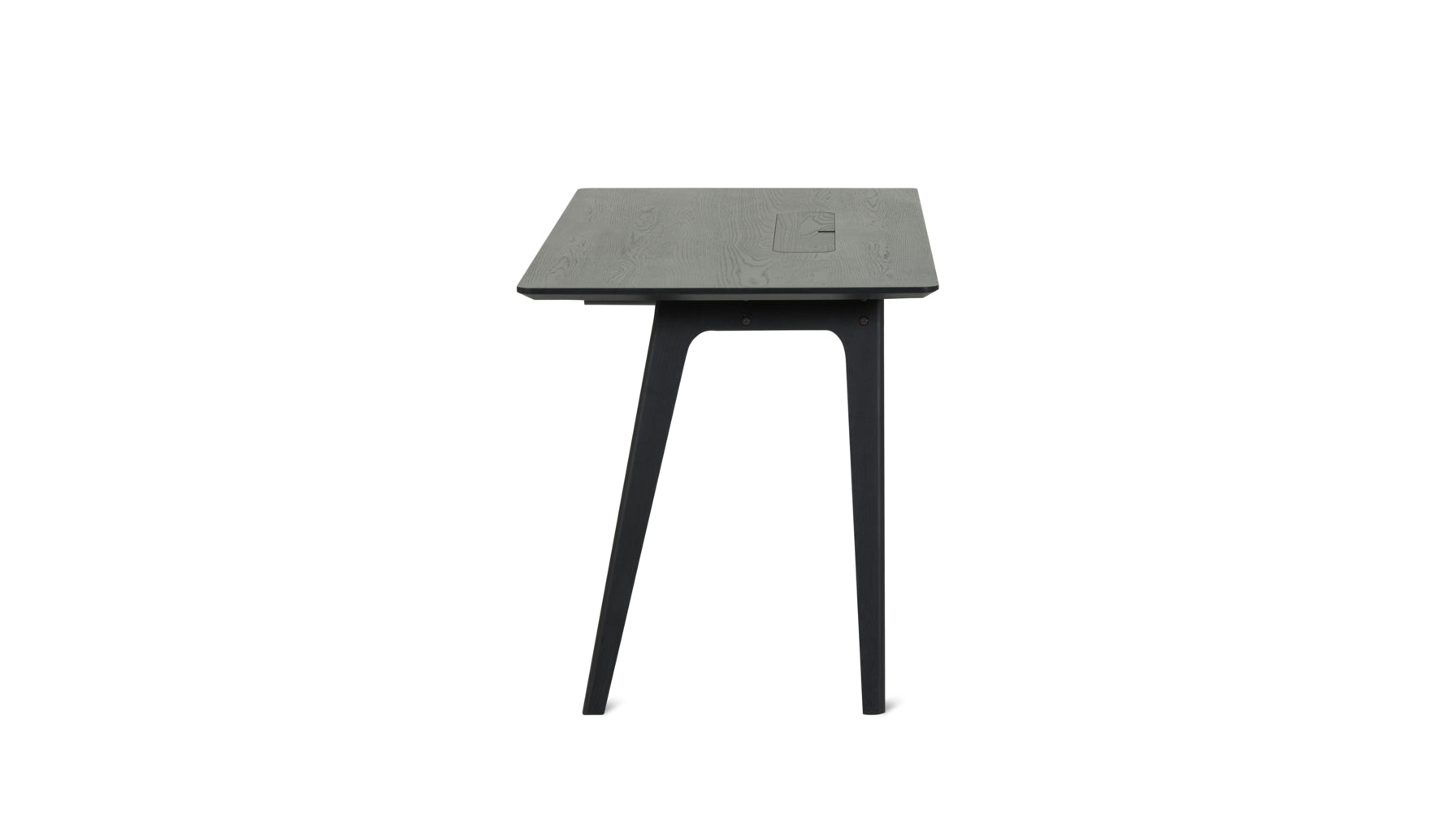 Writer Desk, Black Oak - Image 11