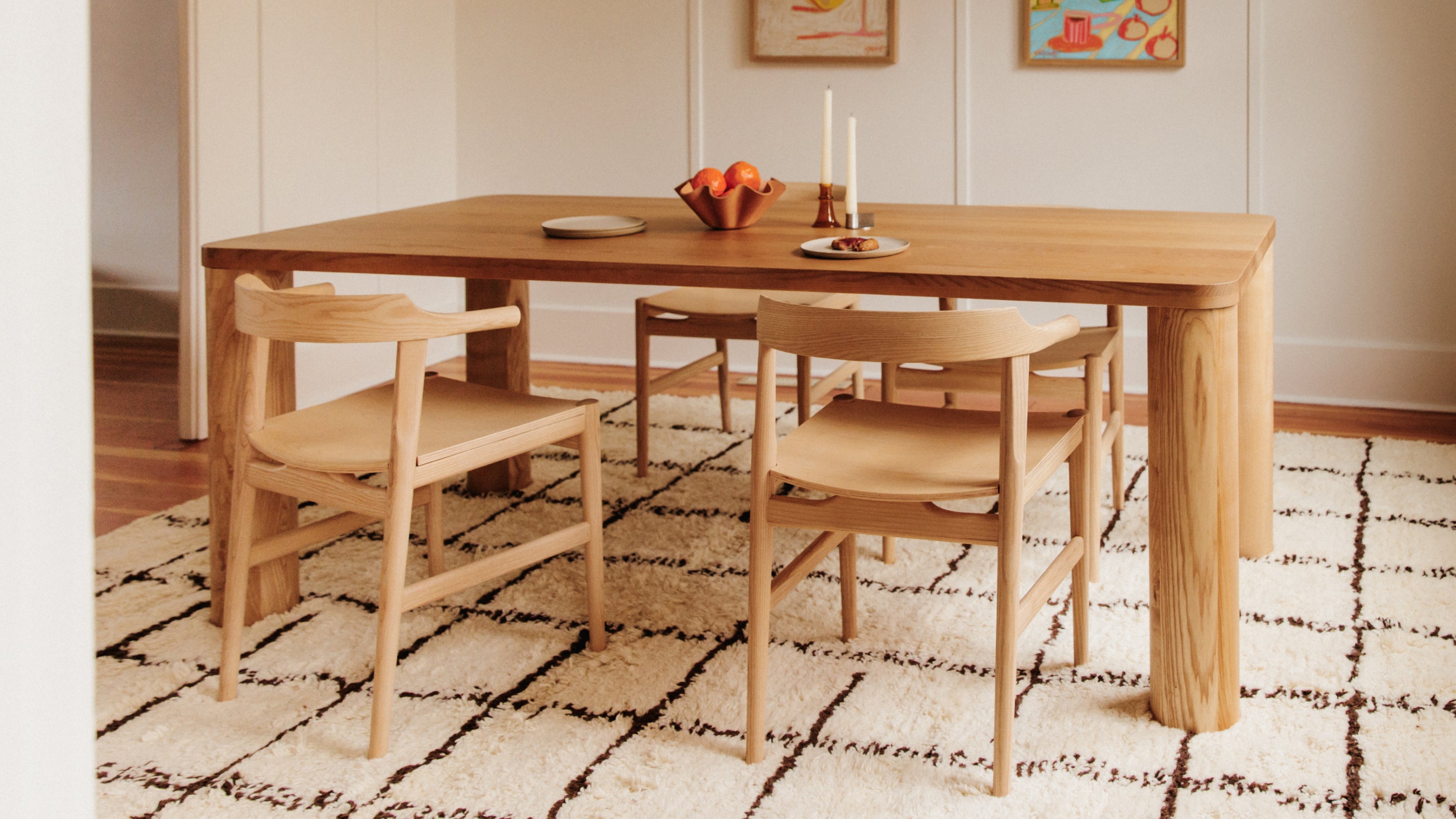 Field Dining Table, Seats 6-8 People, Ash