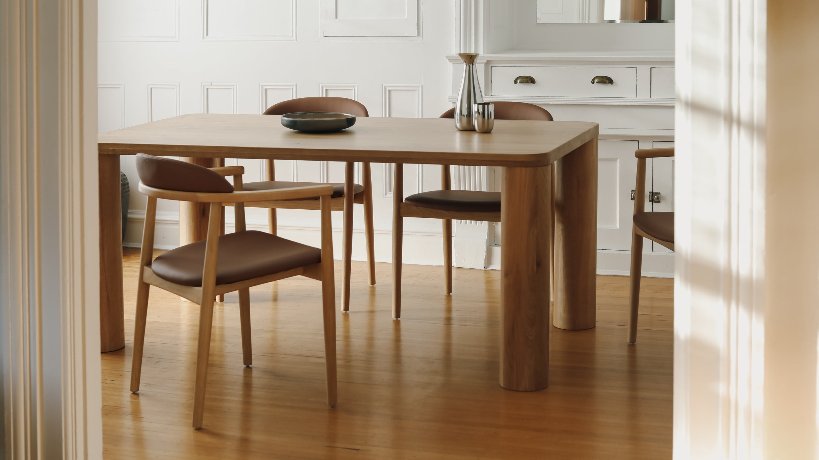 Field Dining Table, Seats 4-6 People, Oak - Image 3