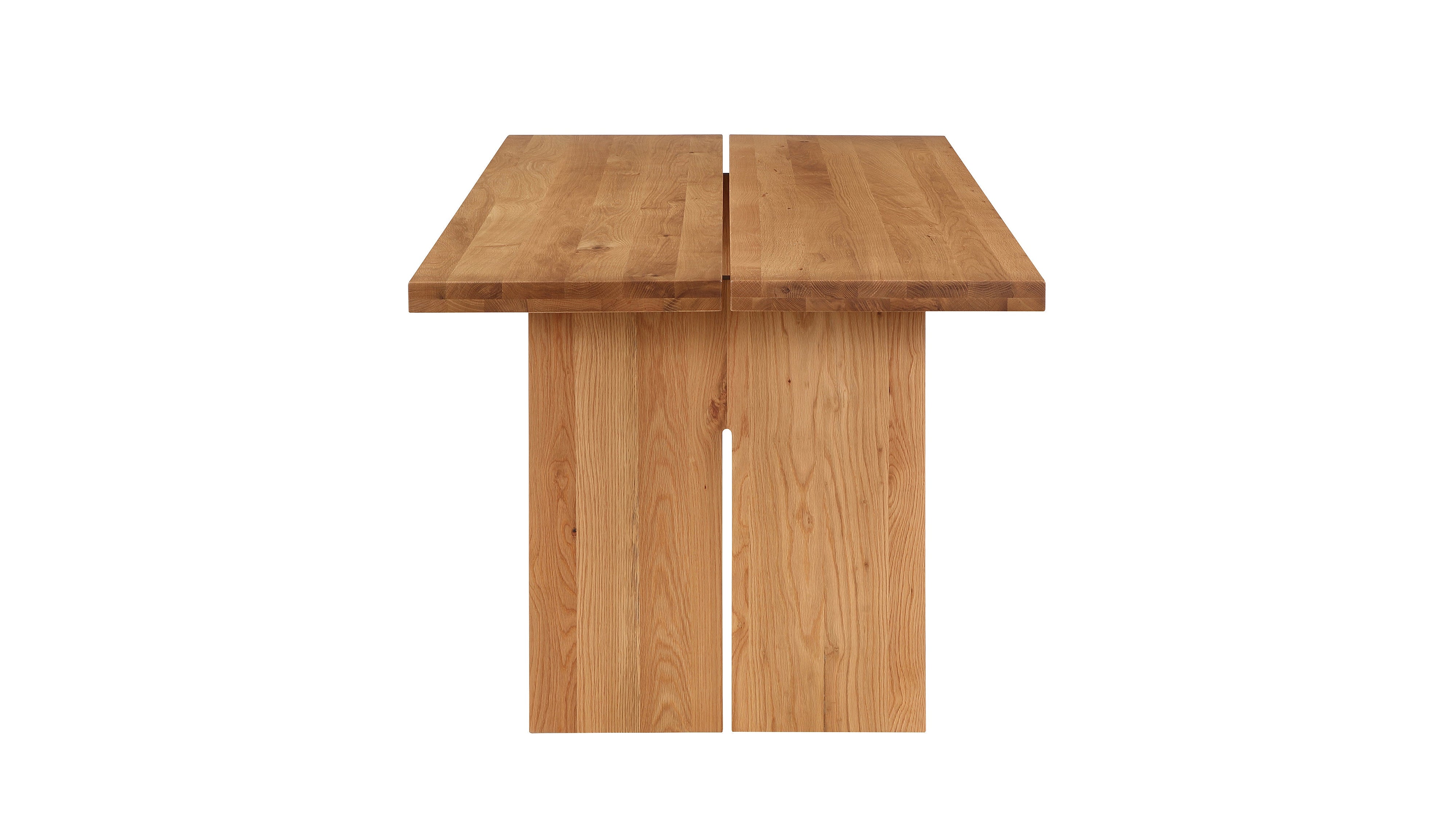 Plane Dining Table, Seats 6-8 People, Oak - Image 10