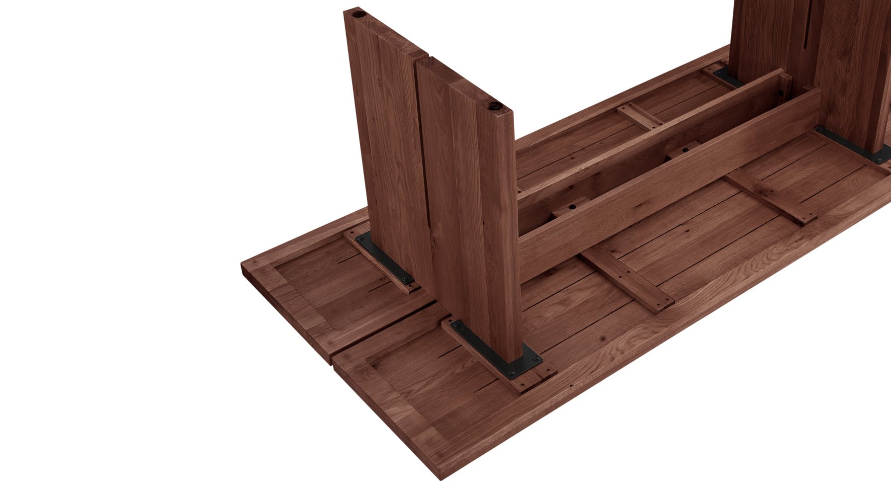 Plane Dining Table, Seats 6-8 People, American Walnut - Image 6