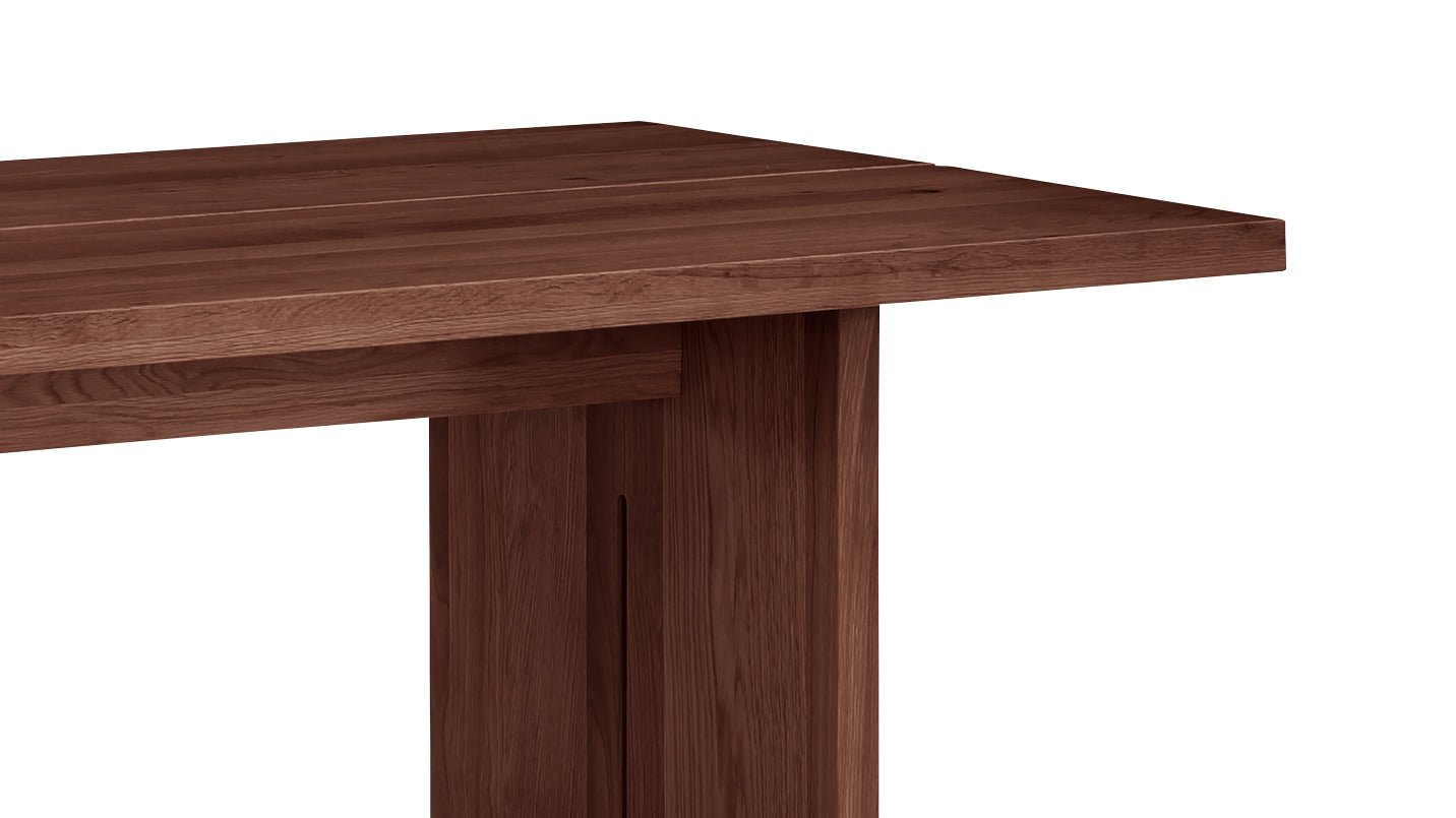 Plane Dining Table, Seats 6-8 People, American Walnut - Image 7