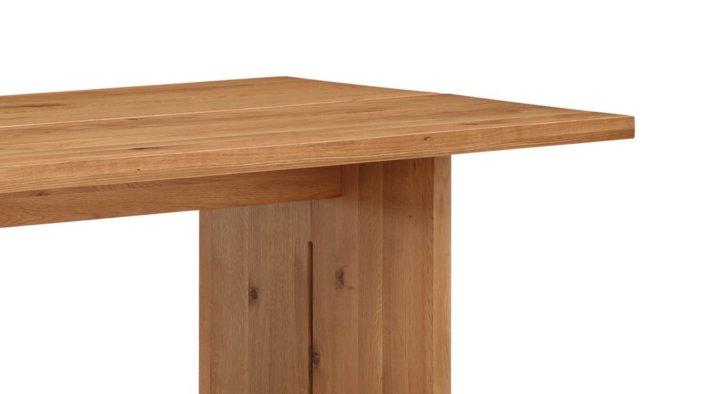 Plane Dining Table, Seats 8-10 People, Oak - Image 7