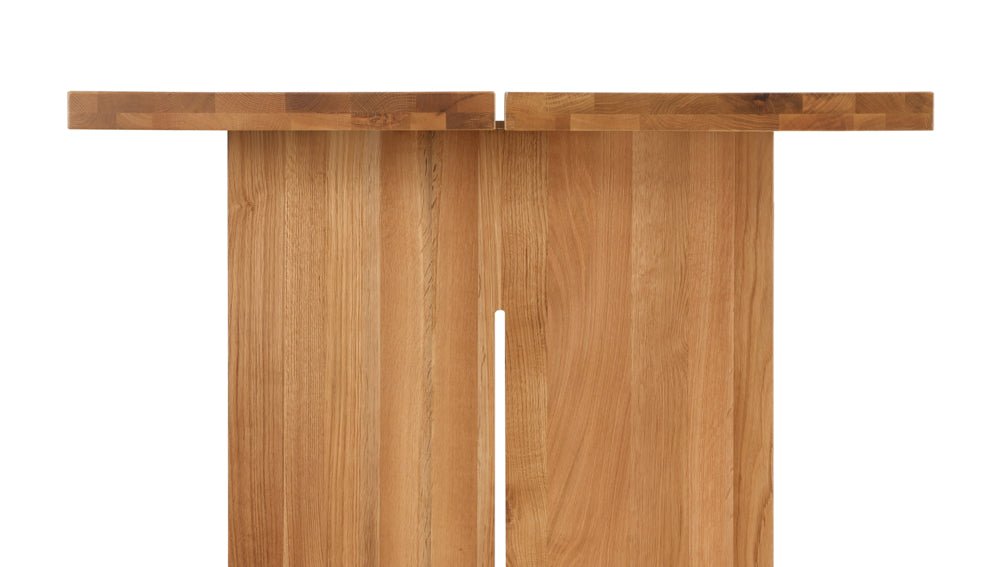 Plane Dining Table, Seats 8-10 People, Oak - Image 11