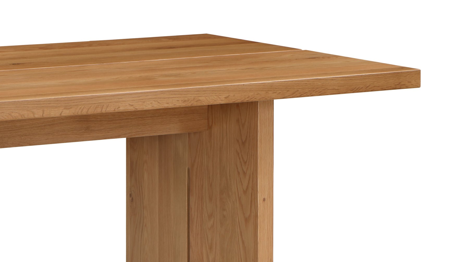 Plane Dining Table, Seats 4-6 People, Oak - Image 10