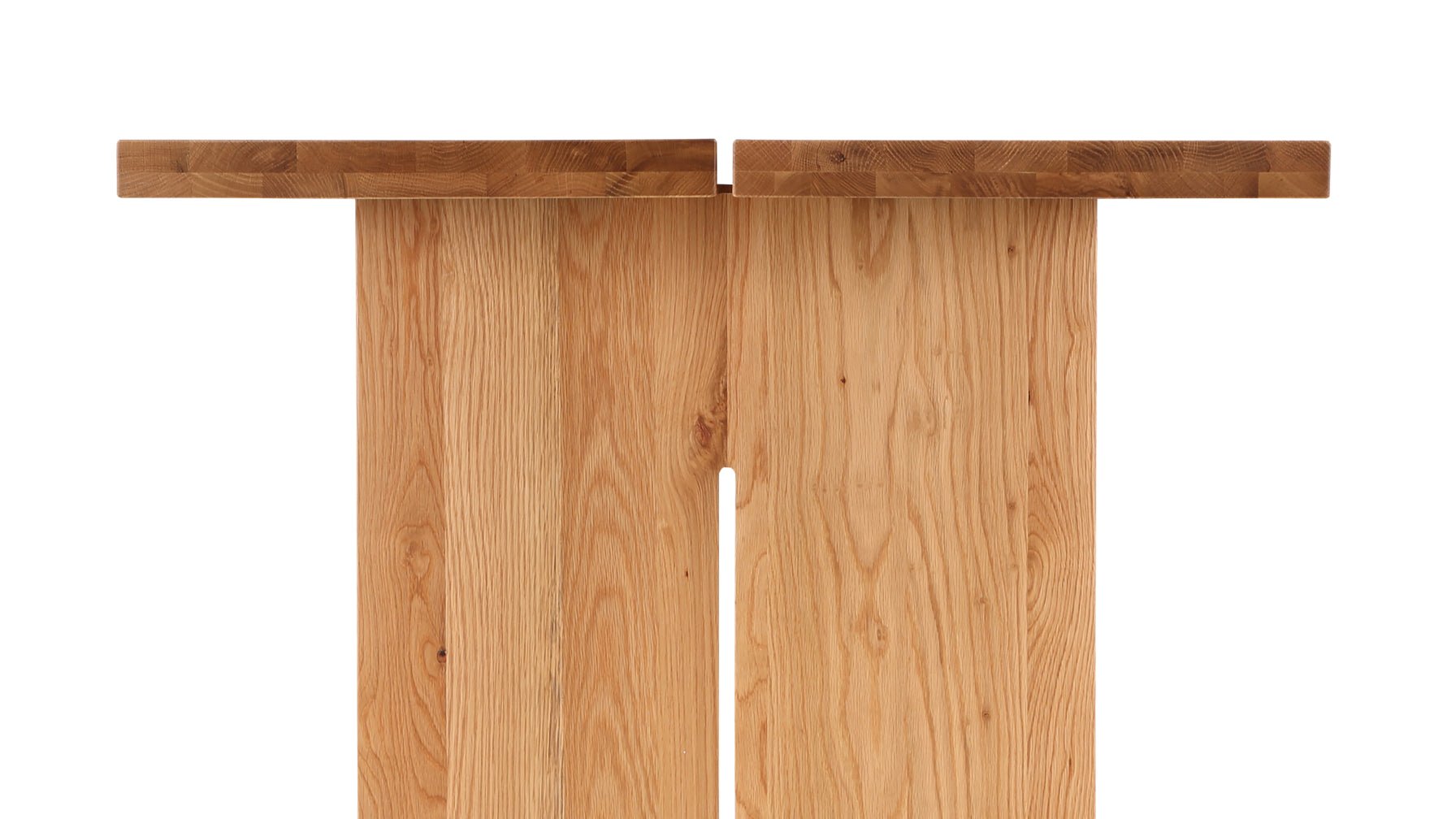 Plane Dining Table, Seats 4-6 People, Oak - Image 11