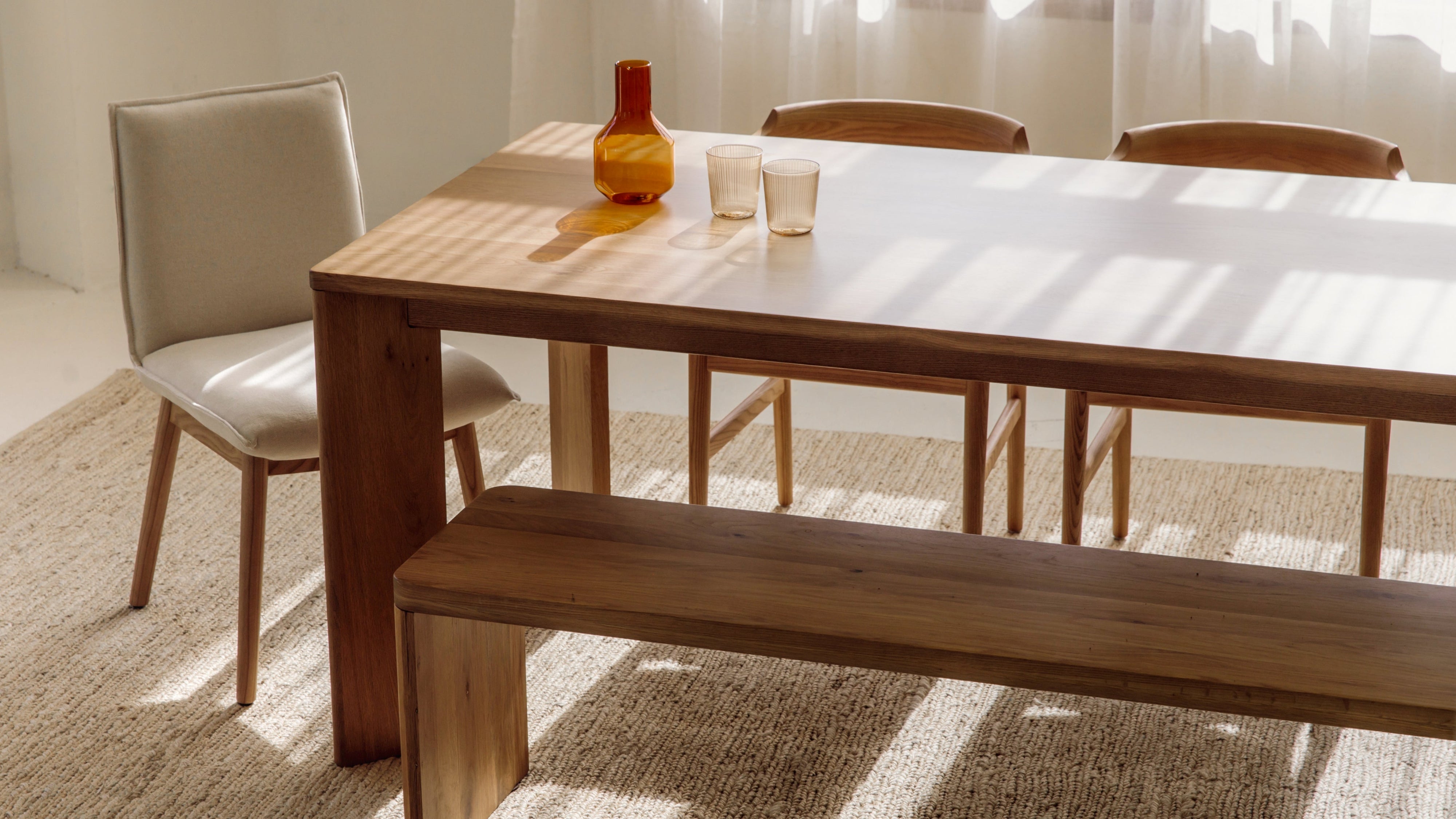Frame Dining Table, Seats 6-8 People, Oak - Image 11