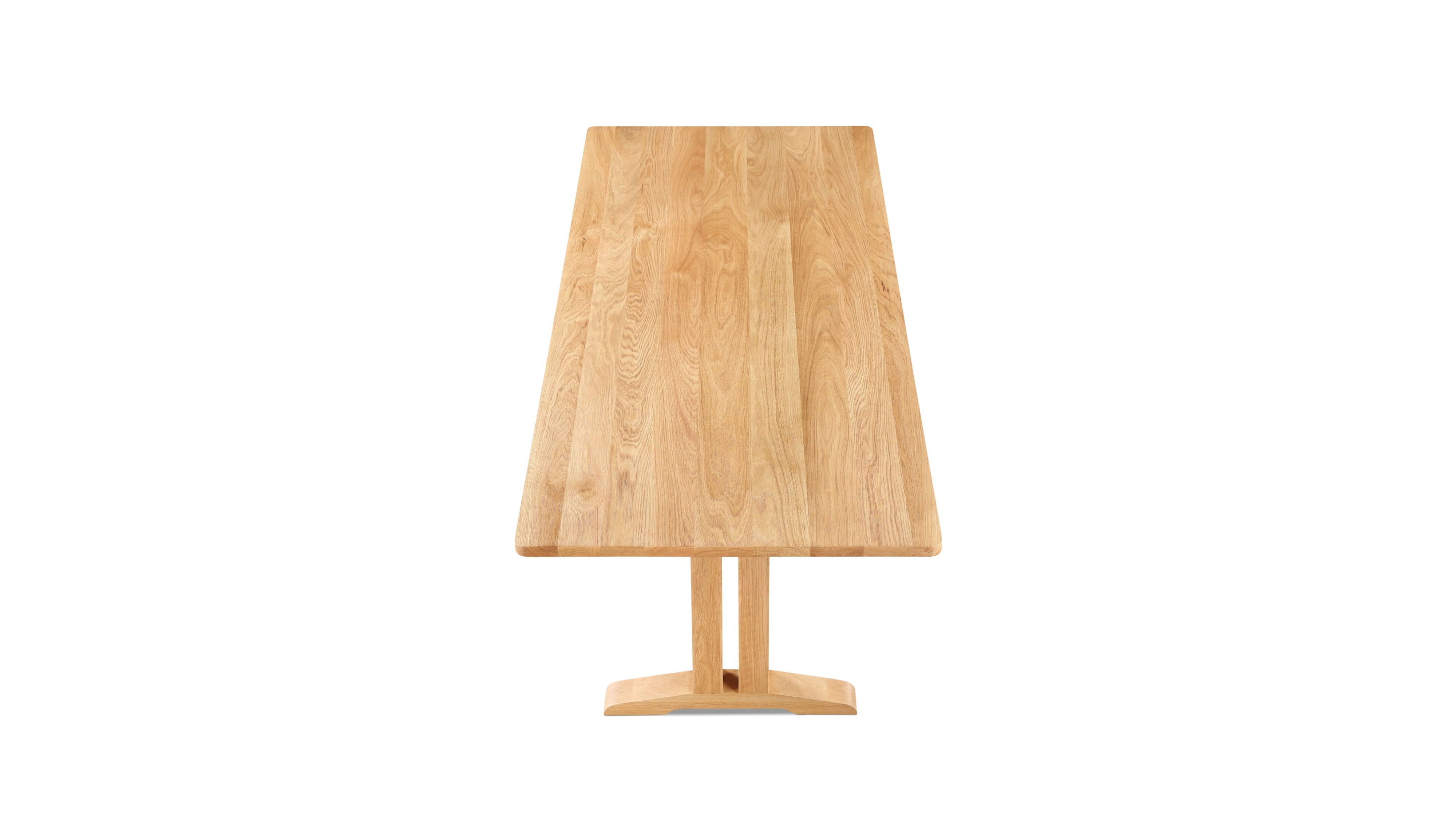 Flight Dining Table, Seats 6-8, Oak