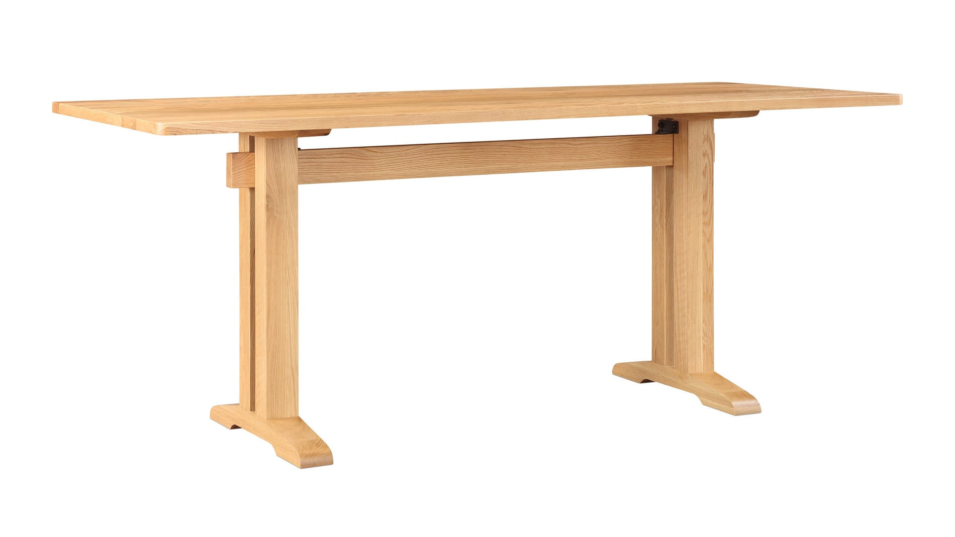 Flight Dining Table, Seats 6-8, Brushed Oak_image