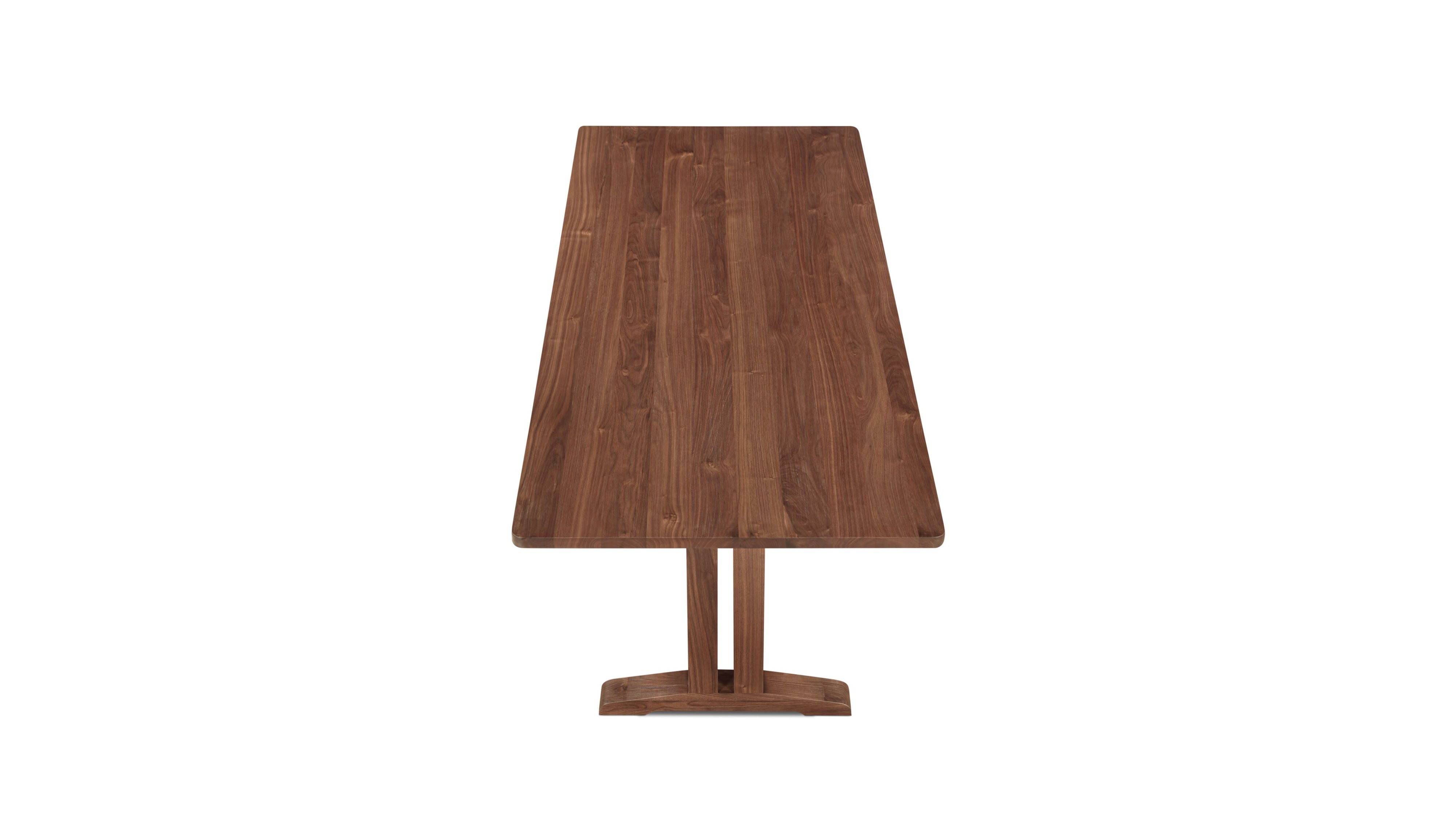 Flight Dining Table, Seats 6-8, American Walnut