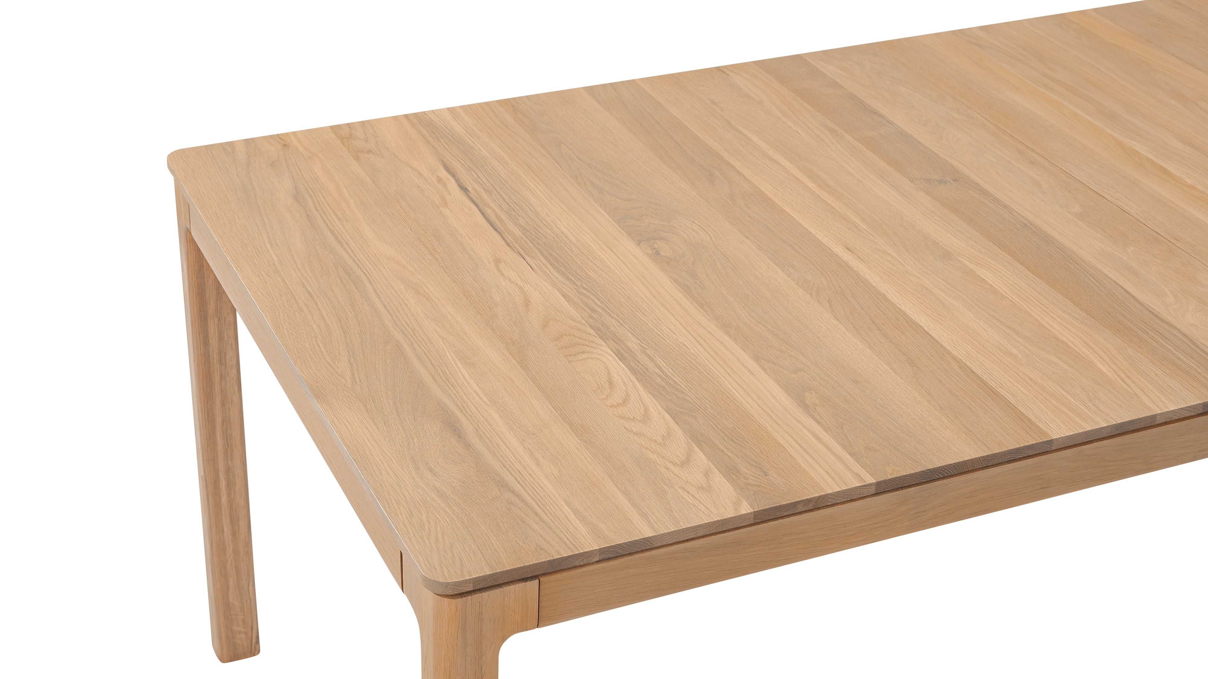 Bridge Extendable Dining Table, Oak
