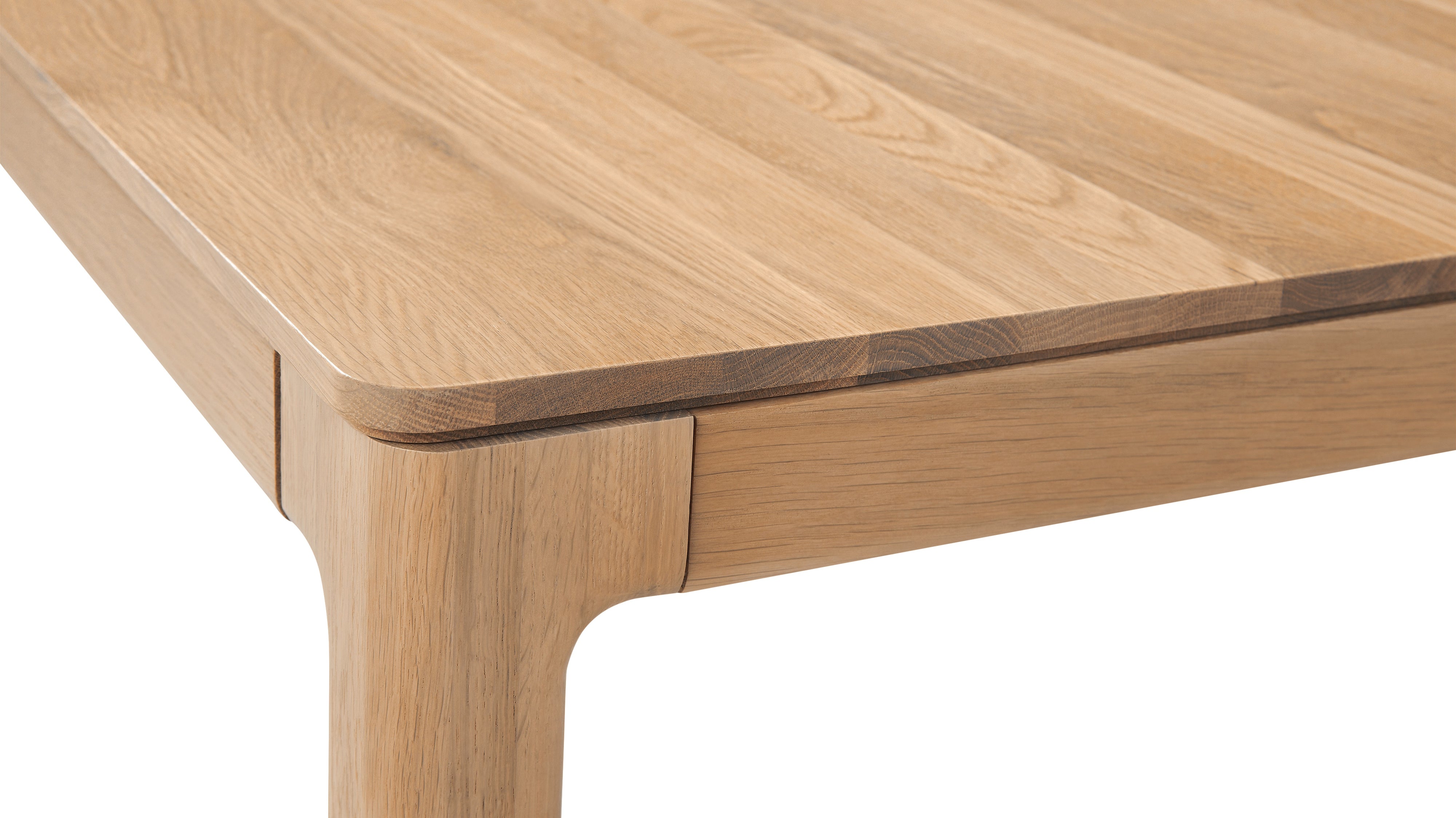 Bridge Extendable Dining Table, Oak