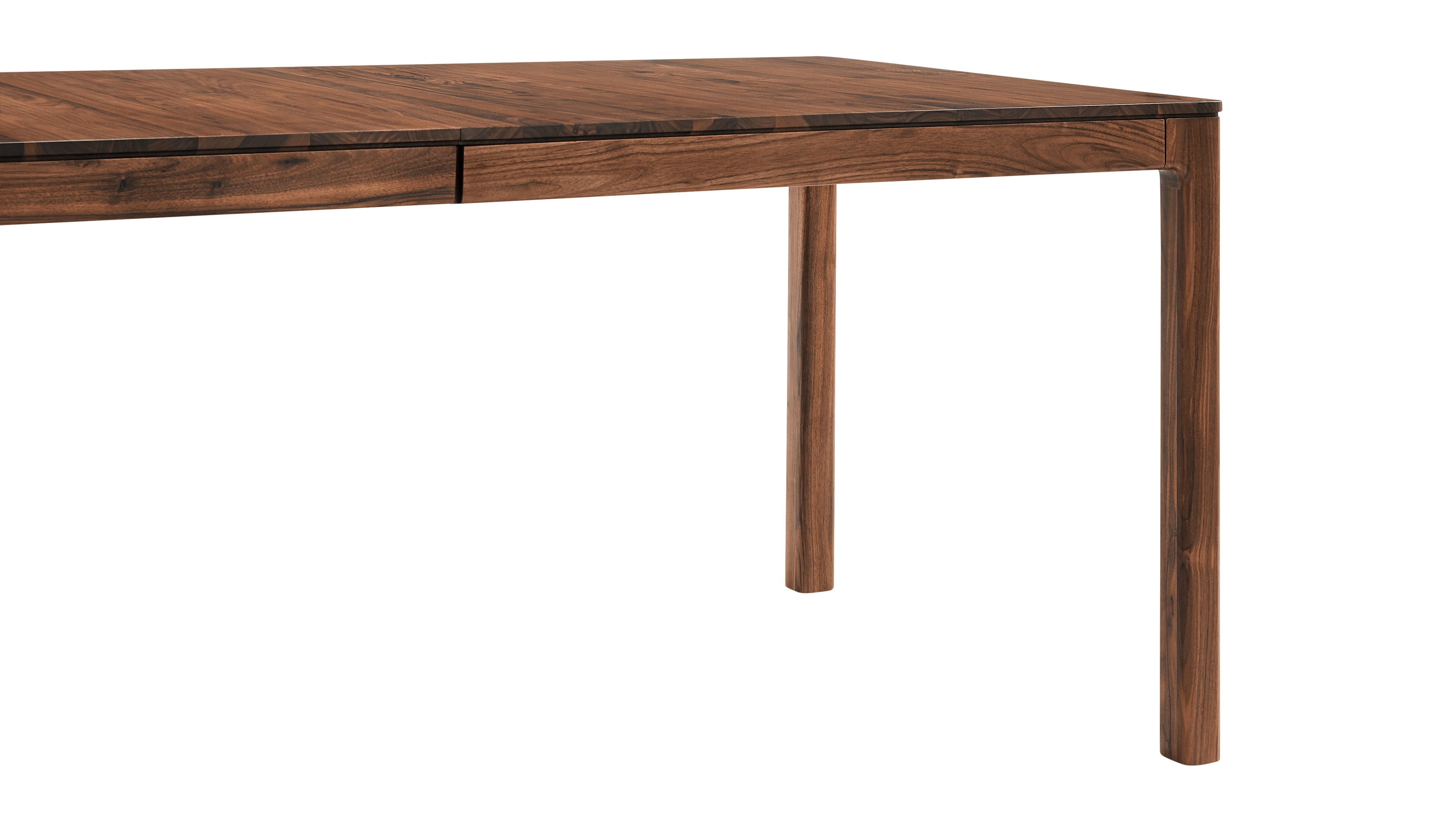 Bridge Extendable Dining Table, American Walnut