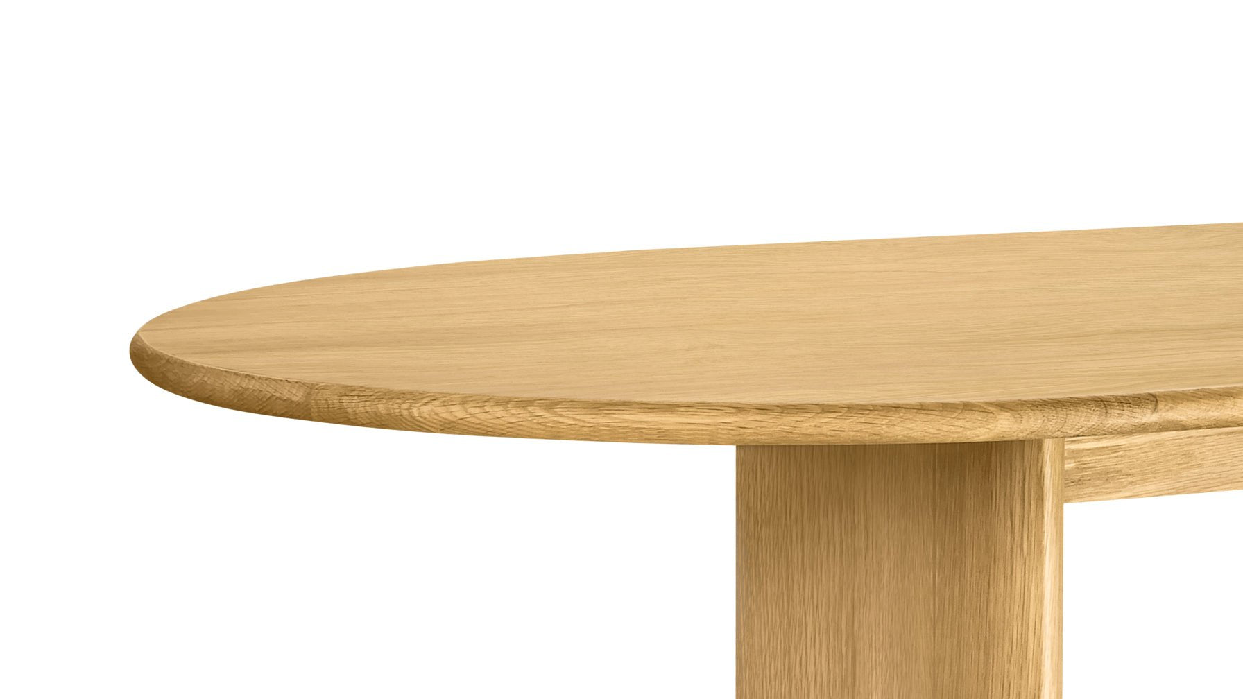 Union Dining Table, Seats 6-8 People, White Oak - Image 8