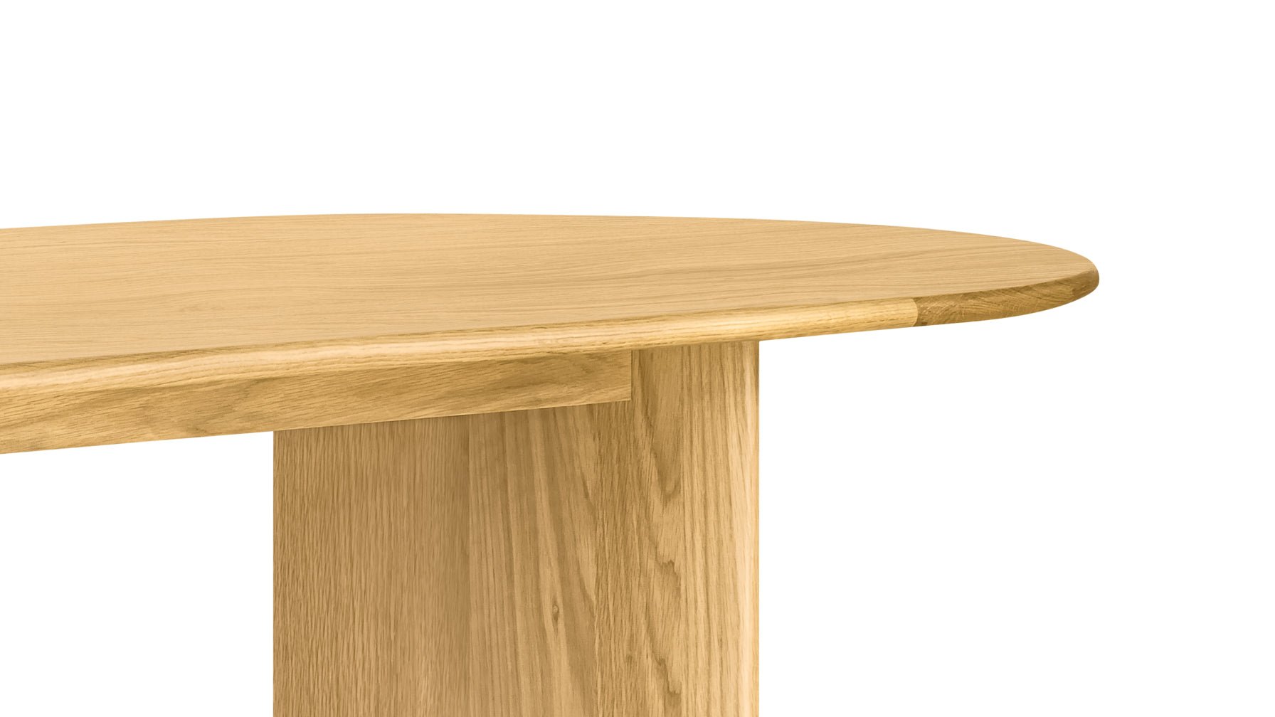 Union Dining Table, Seats 6-8 People, White Oak - Image 9