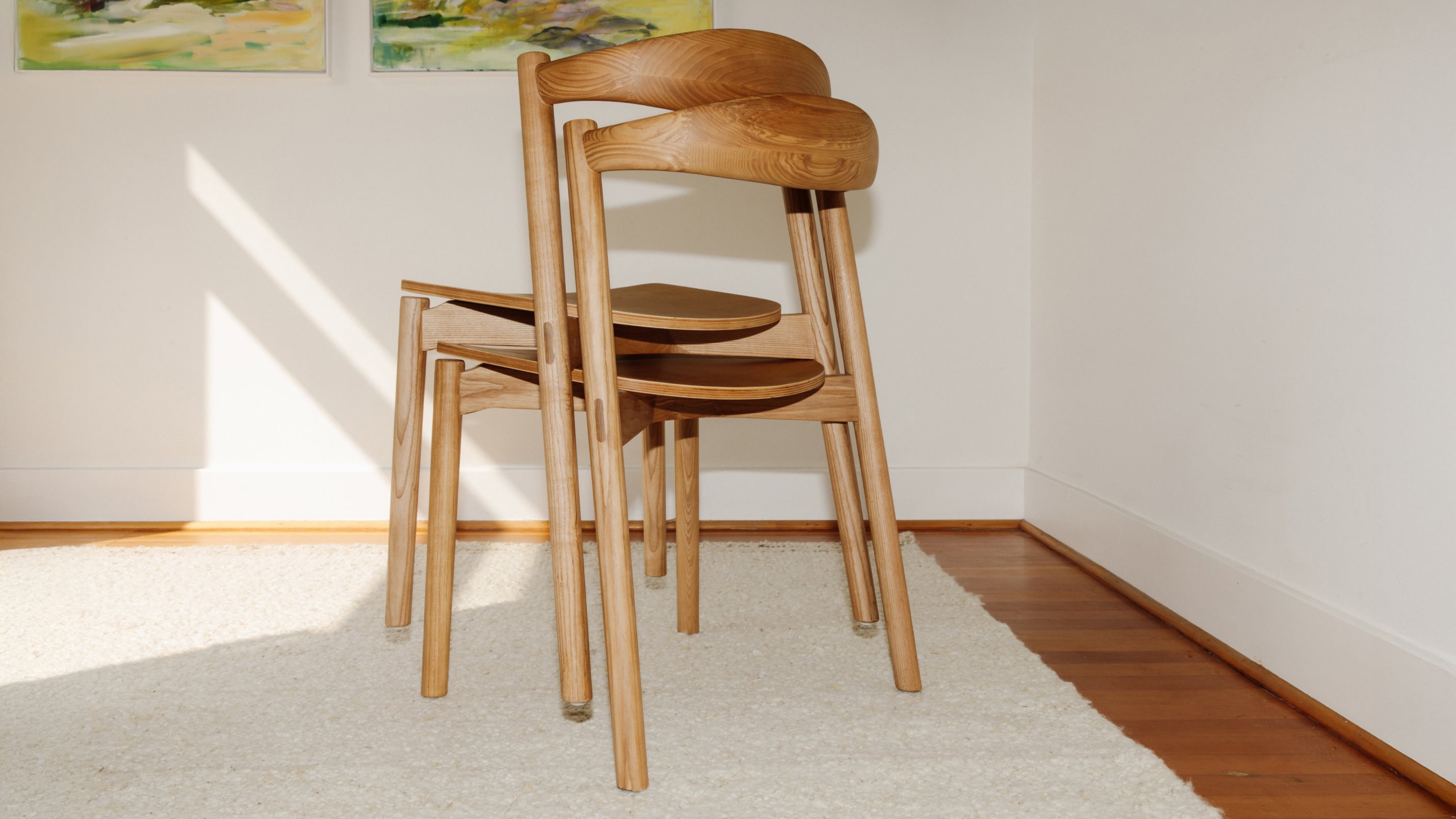 Haven Dining Chair (Set Of Two), Stained Oak