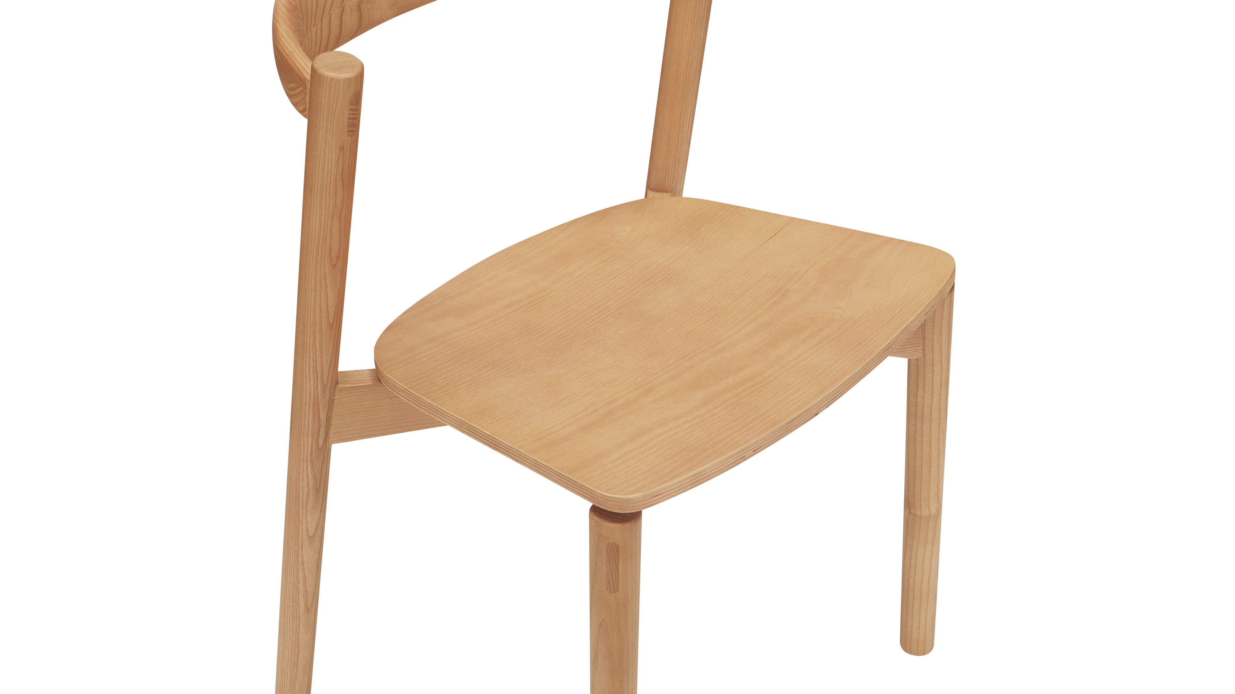 Haven Dining Chair (Set Of Two), Stained Oak