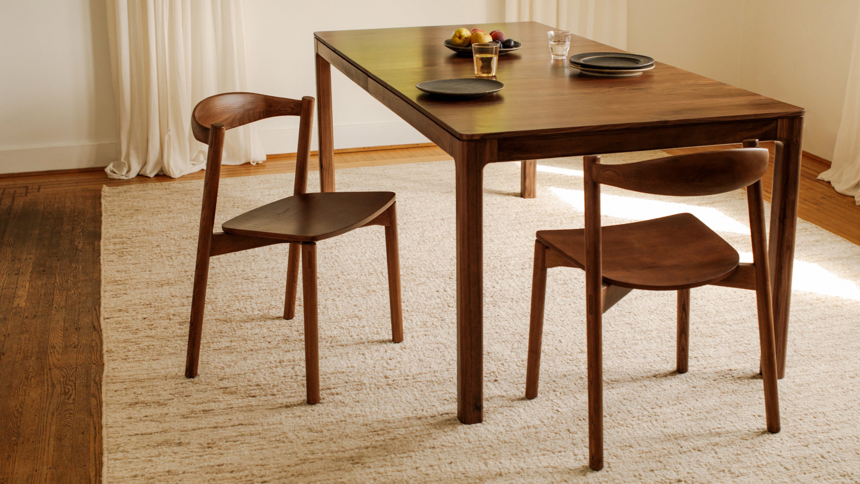 Haven Dining Chair (Set Of Two), Stained Walnut