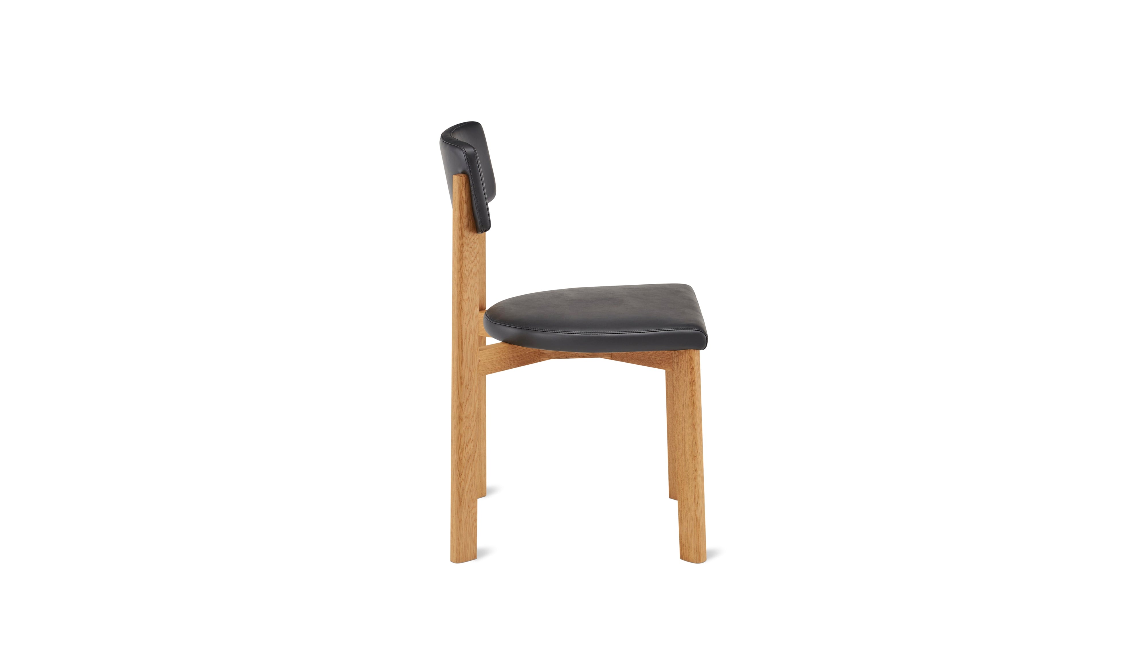 Frame Dining Chair, Oak, Caviar - Image 5
