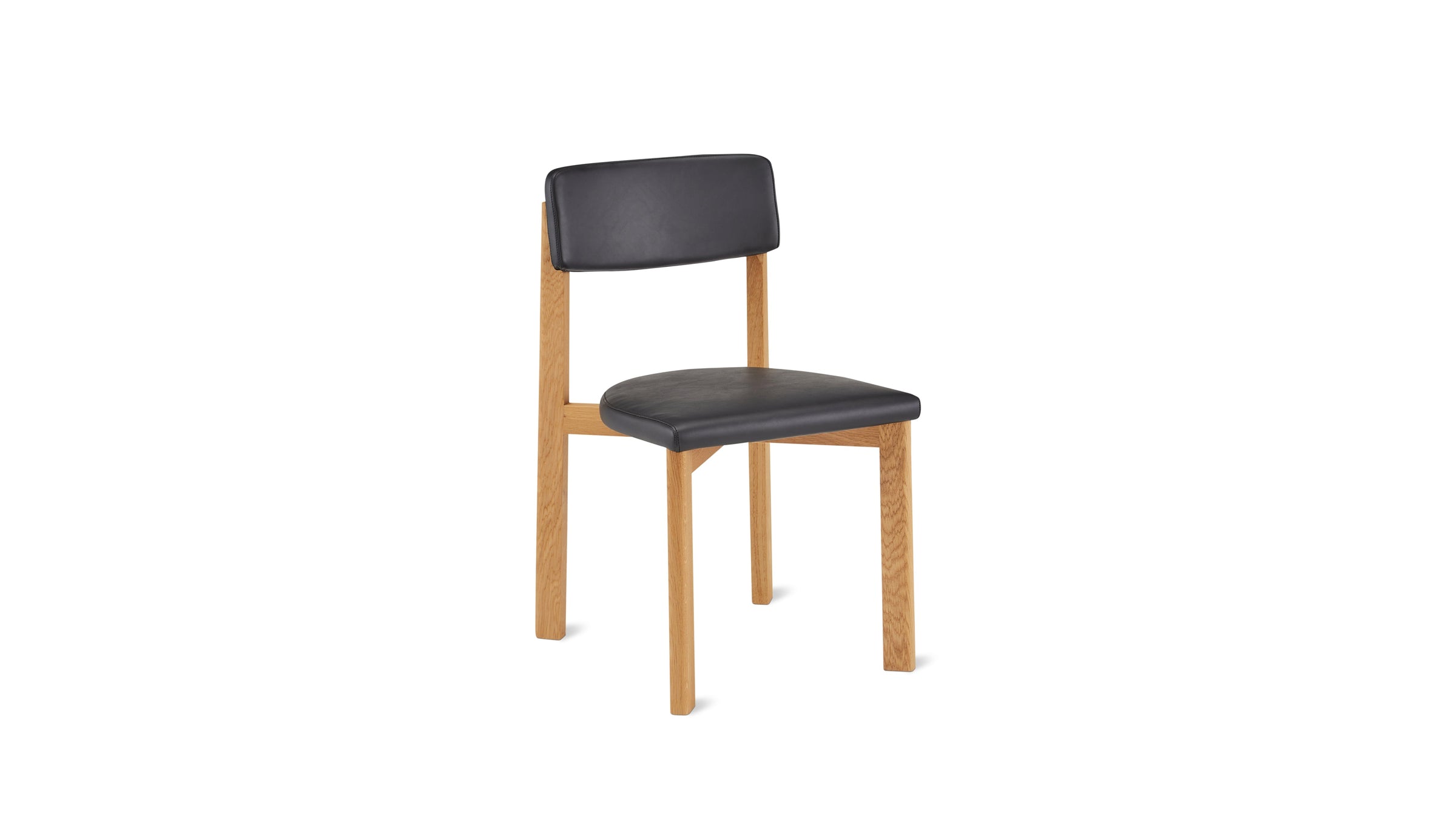 Frame Dining Chair, Oak, Caviar