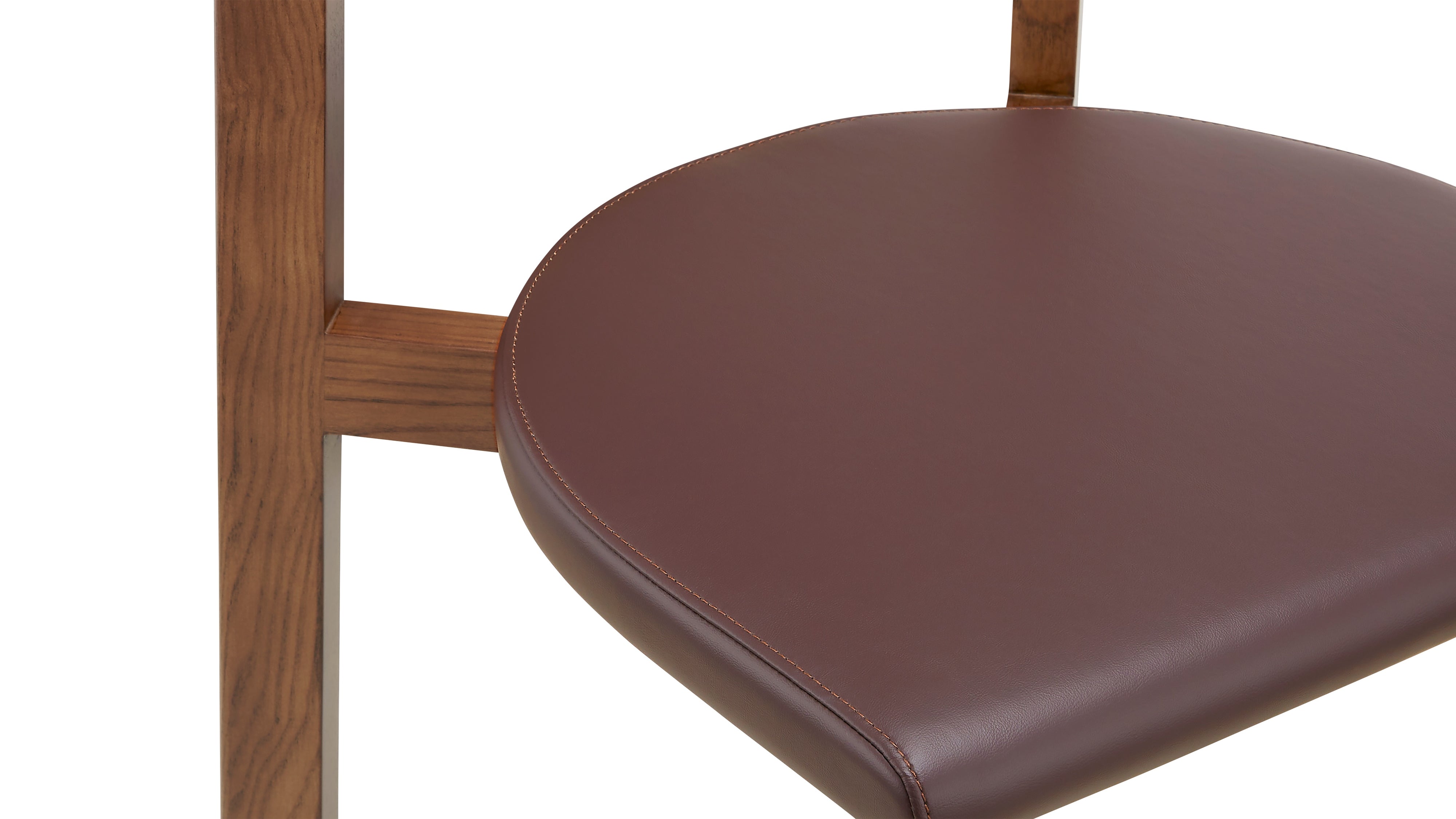 Frame Dining Chair, Walnut, Cocoa