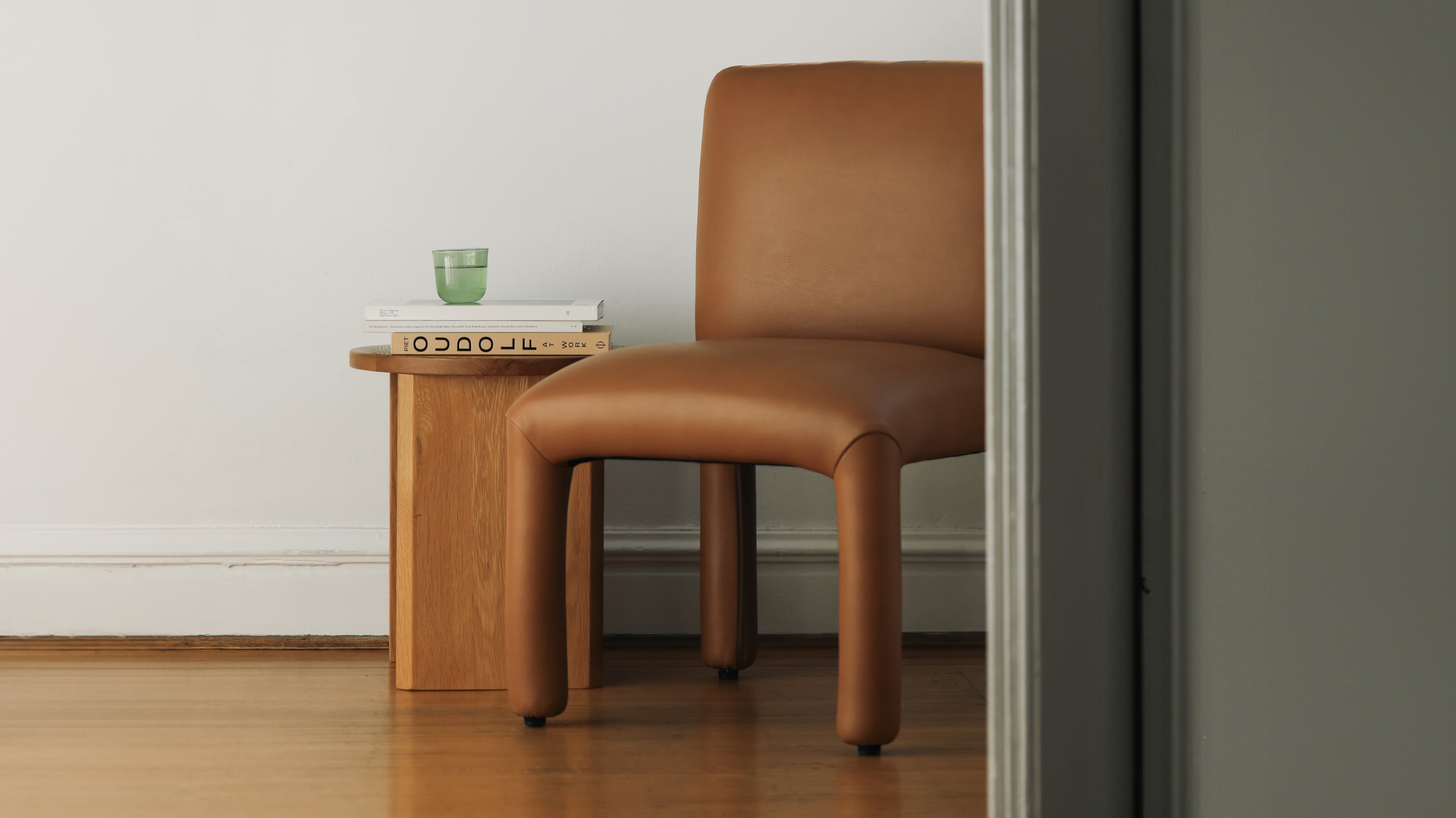 Another Round Dining Chair (Set Of Two), Camel - Image 10