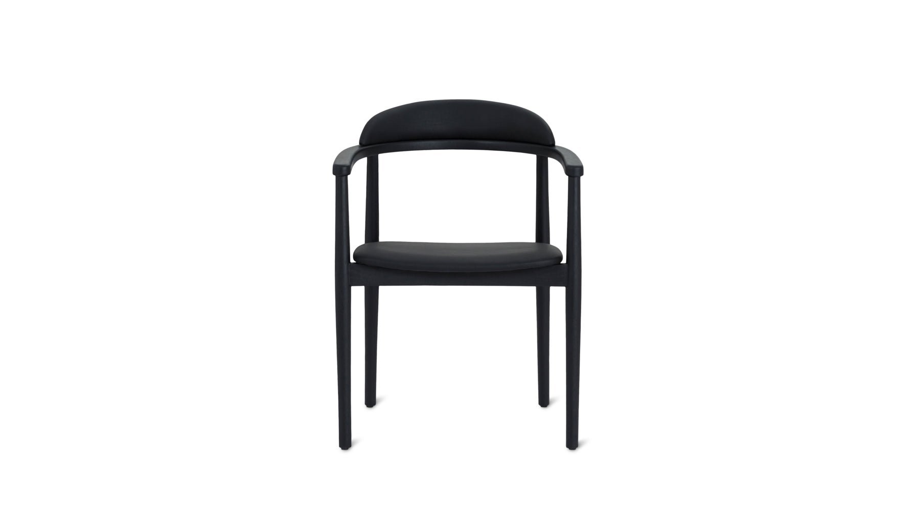 Count On Me Dining Chair, Black Oak, Black Seat - Sundays Company CanadaDNC-SH-005-002