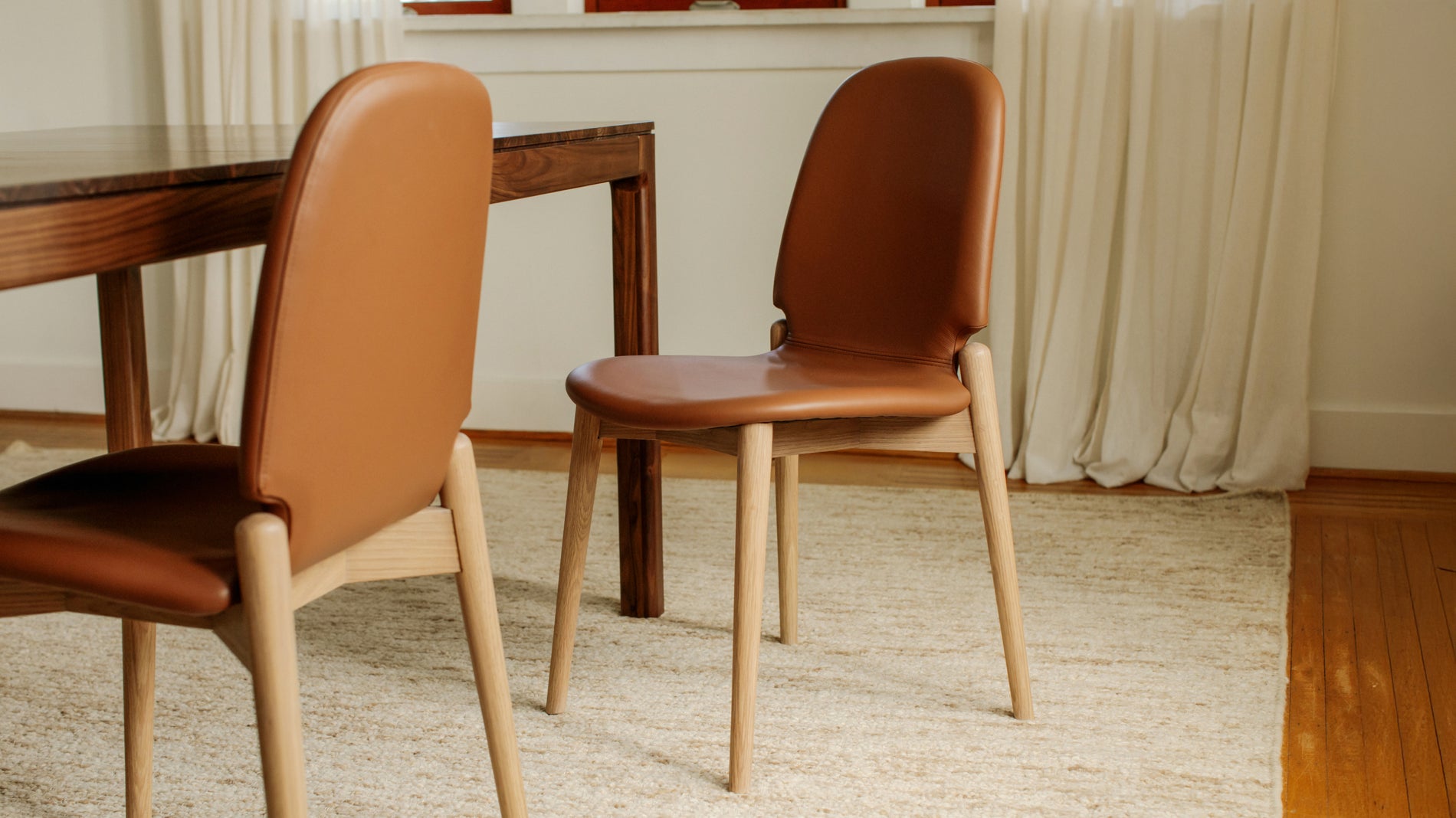 Dine In Dining Chair (Set Of Two), Oak/Pecan_image