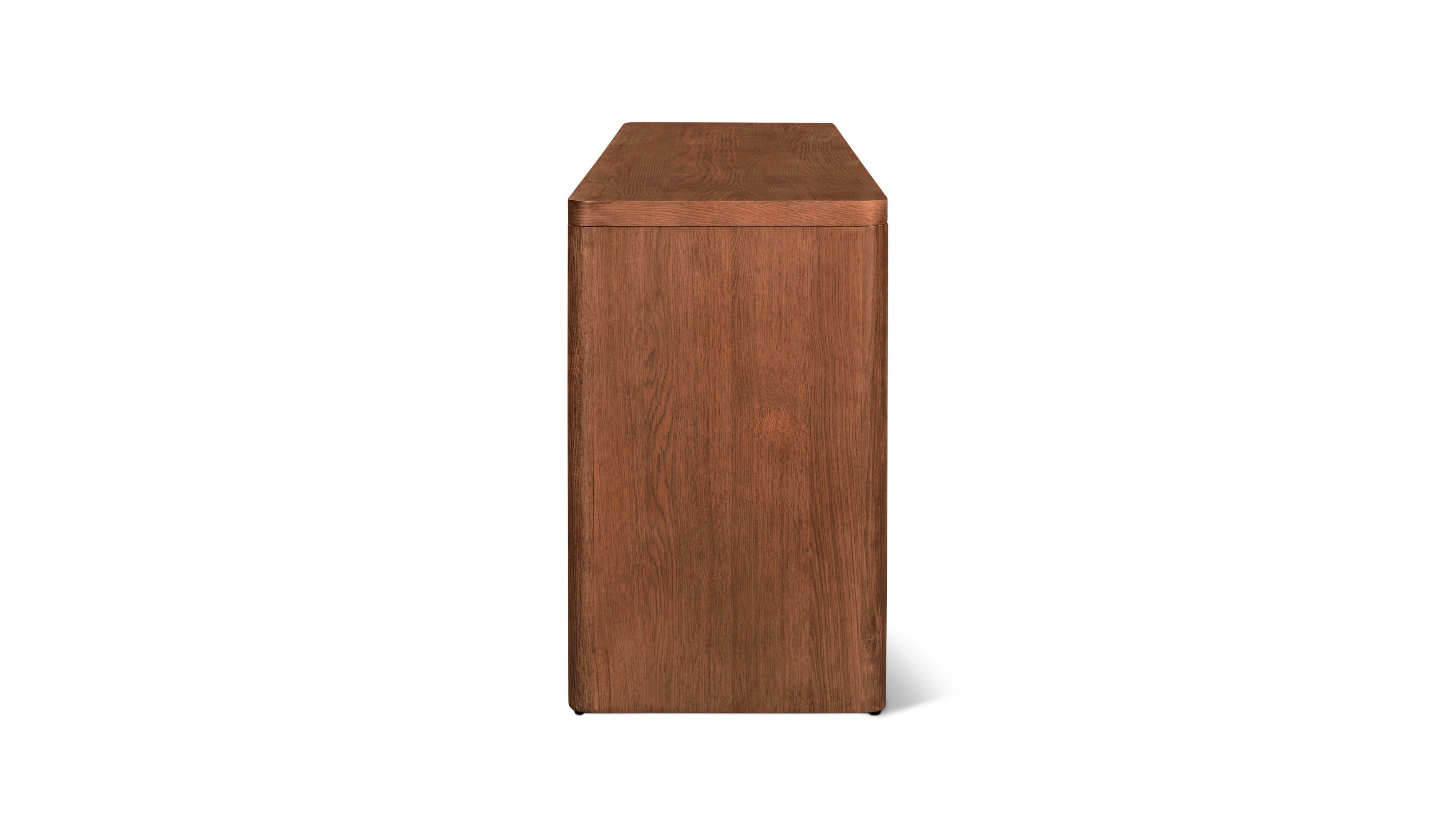 Form Dresser, Stained Walnut