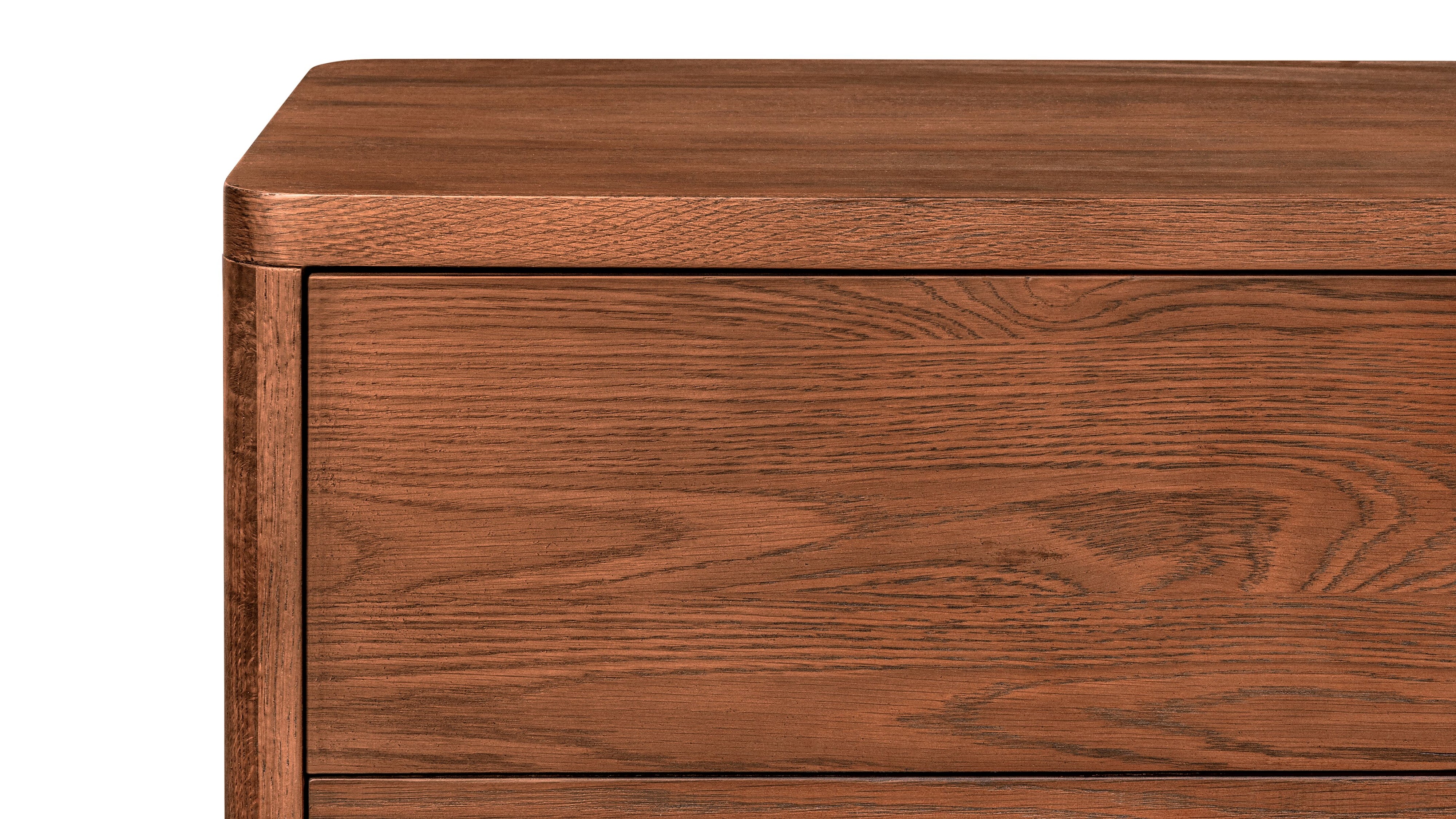 Form Dresser, Stained Walnut