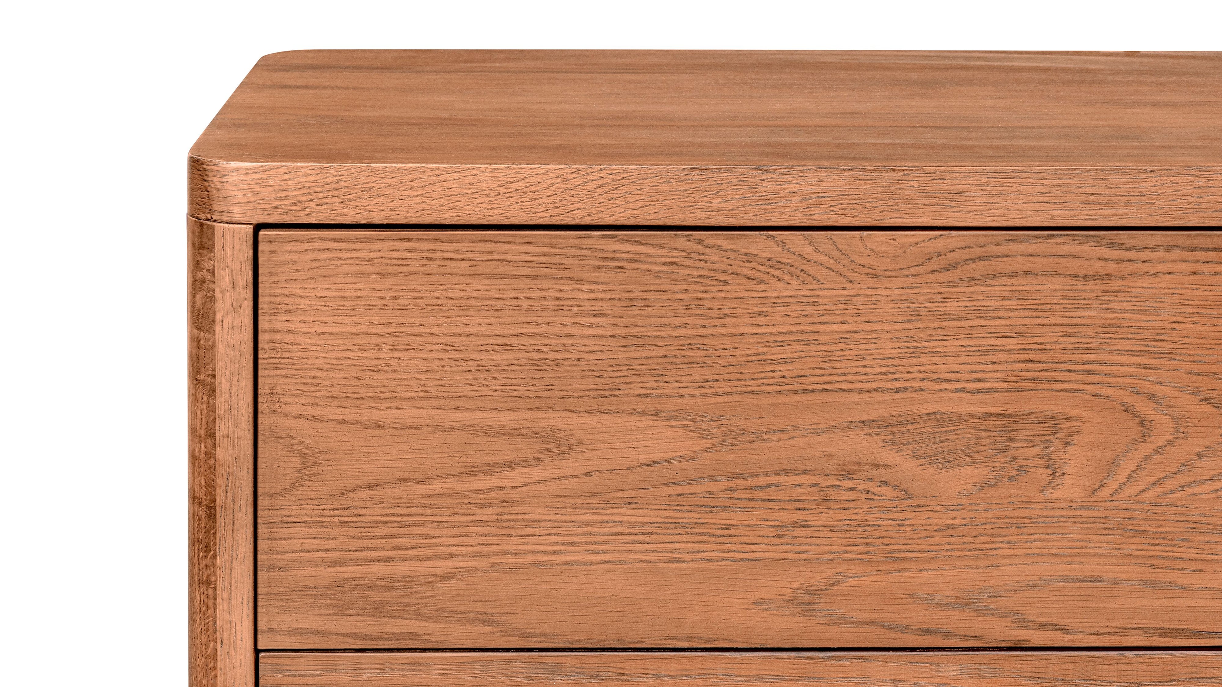 Form Dresser, Stained Walnut