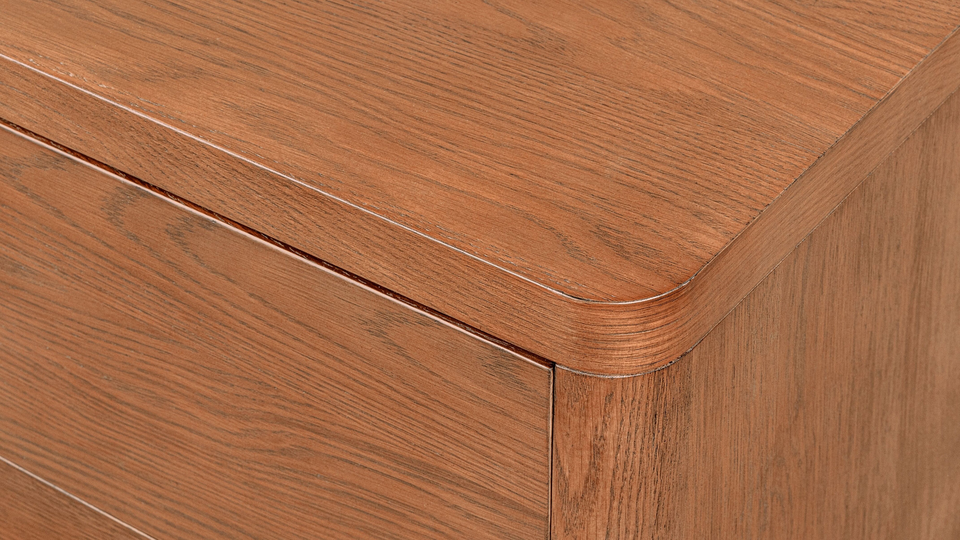 Form Dresser, Stained Walnut