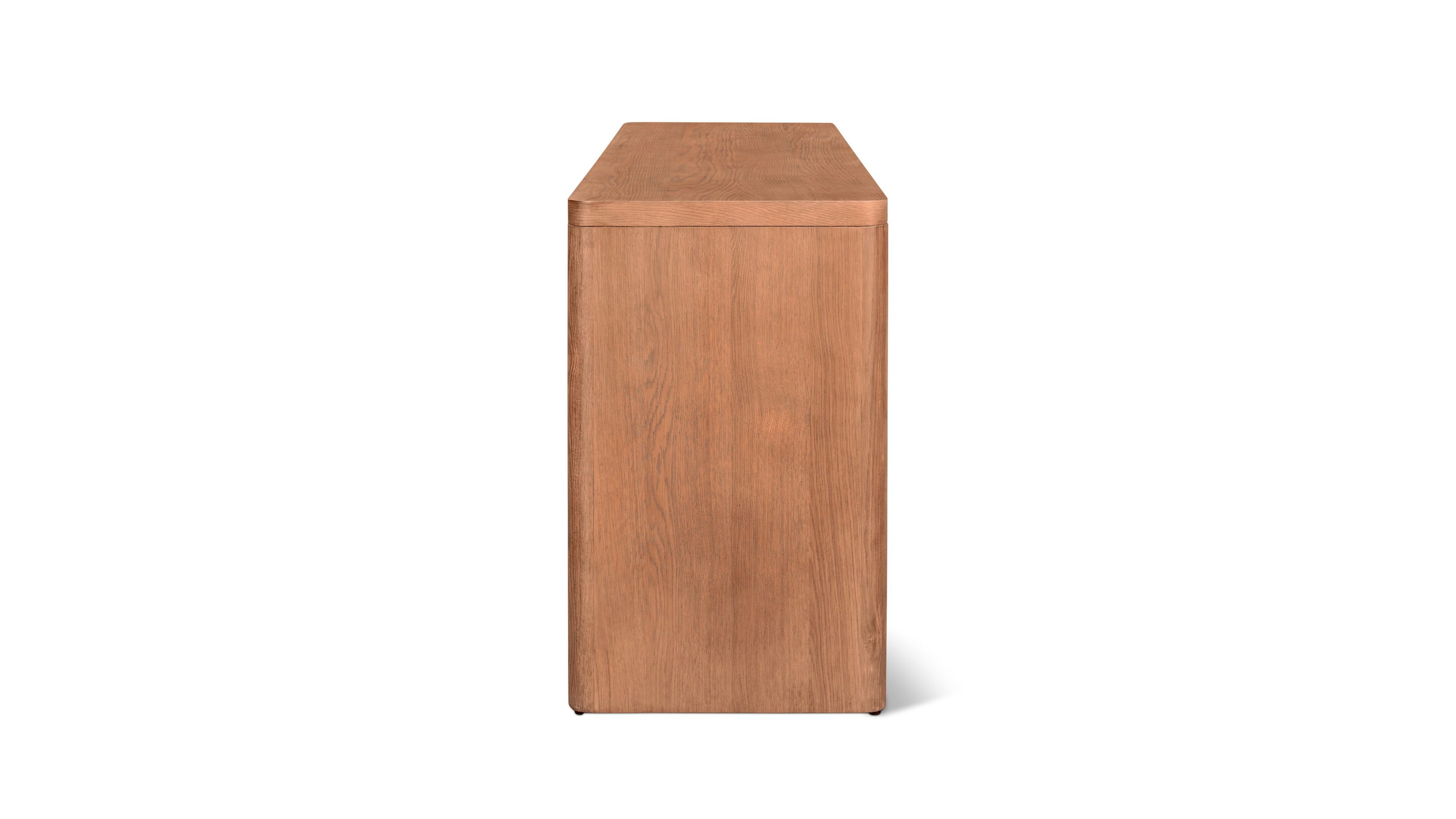 Form Dresser, Stained Walnut
