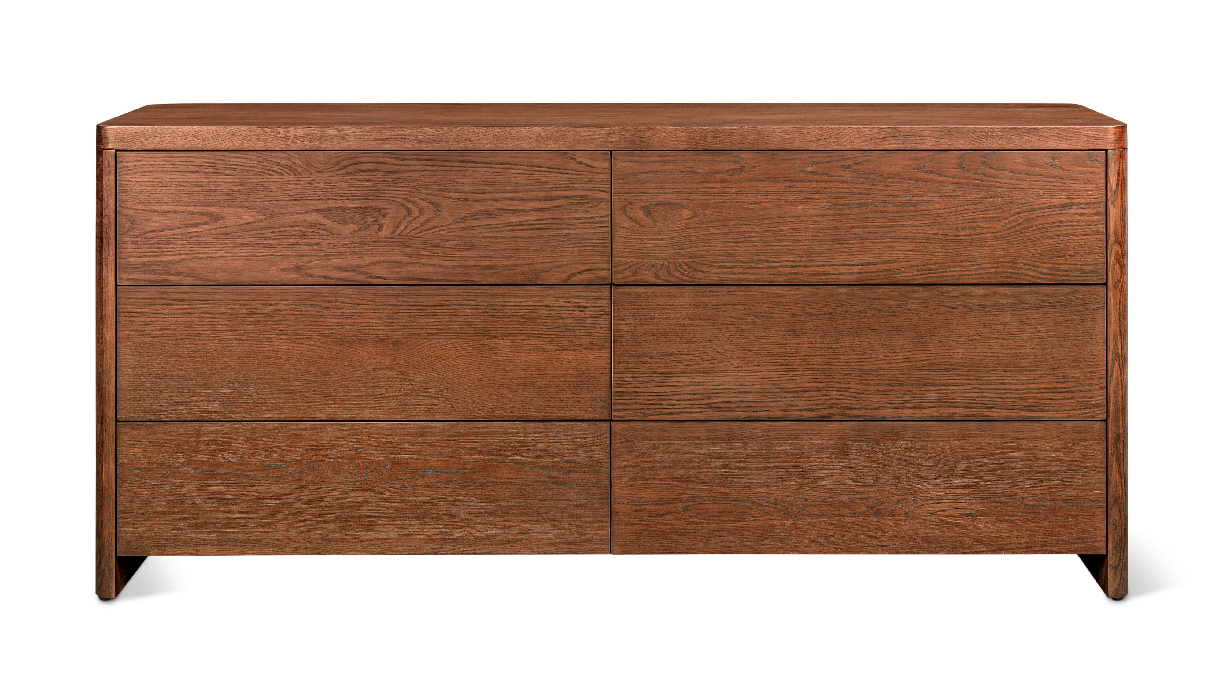 Form Dresser, Stained Walnut