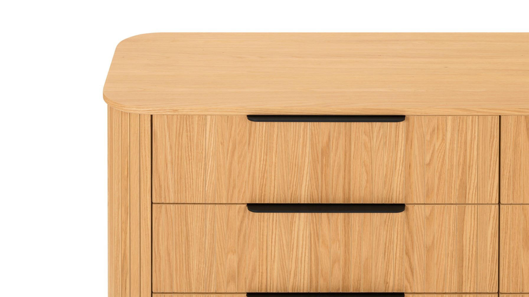 Easy Edge Double Dresser, White Oak