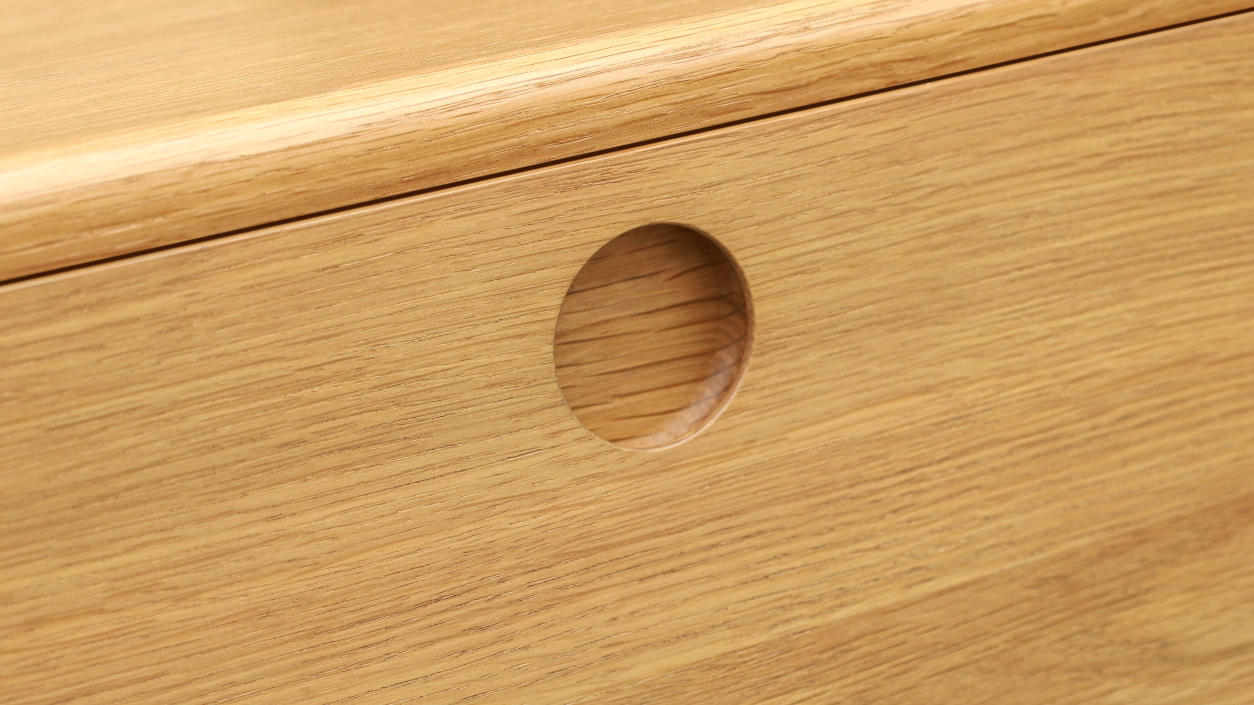 Square Up Double Dresser, Oak
