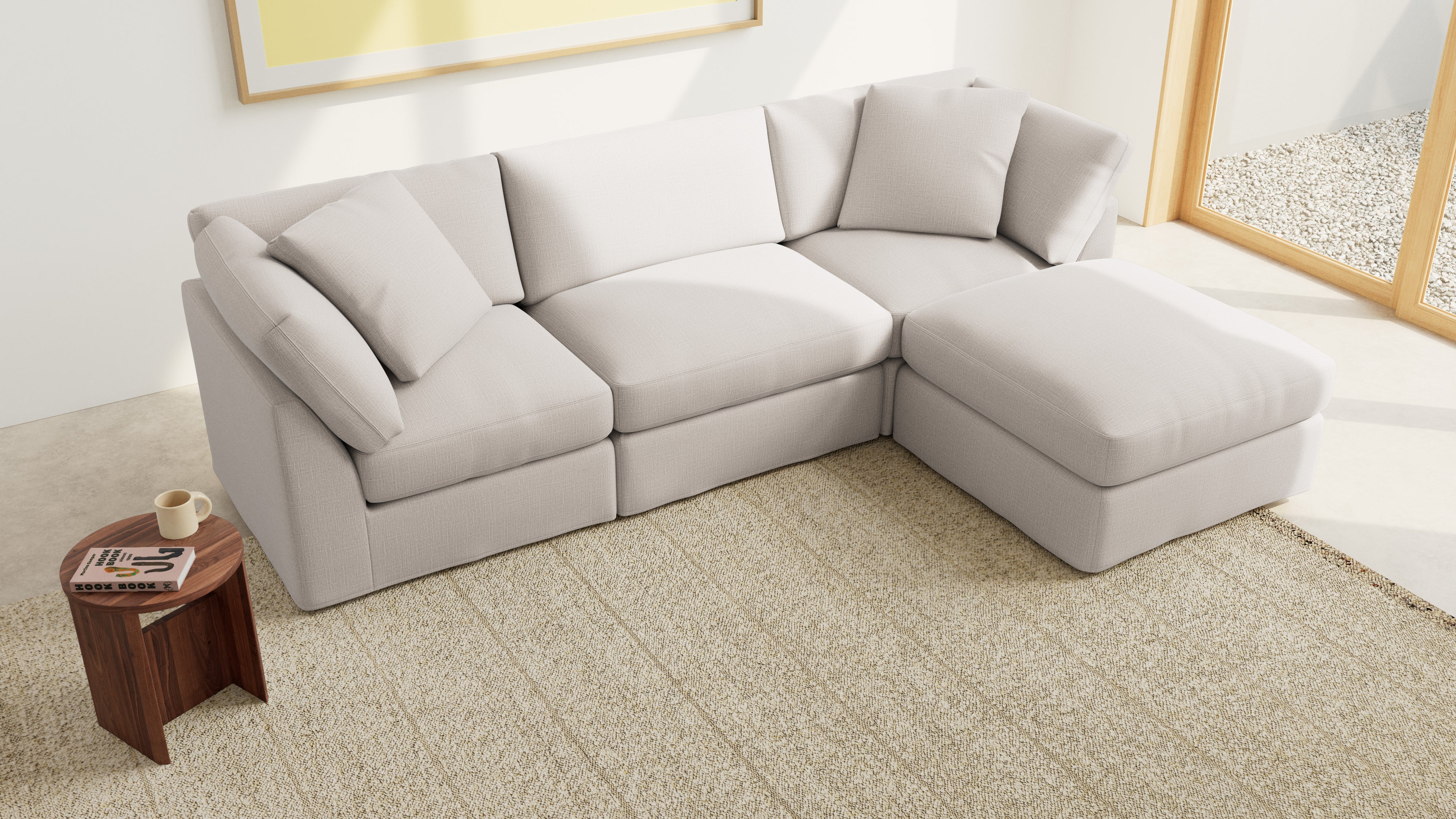 Get Together™ 4-Piece Modular Sectional, Standard, Clay